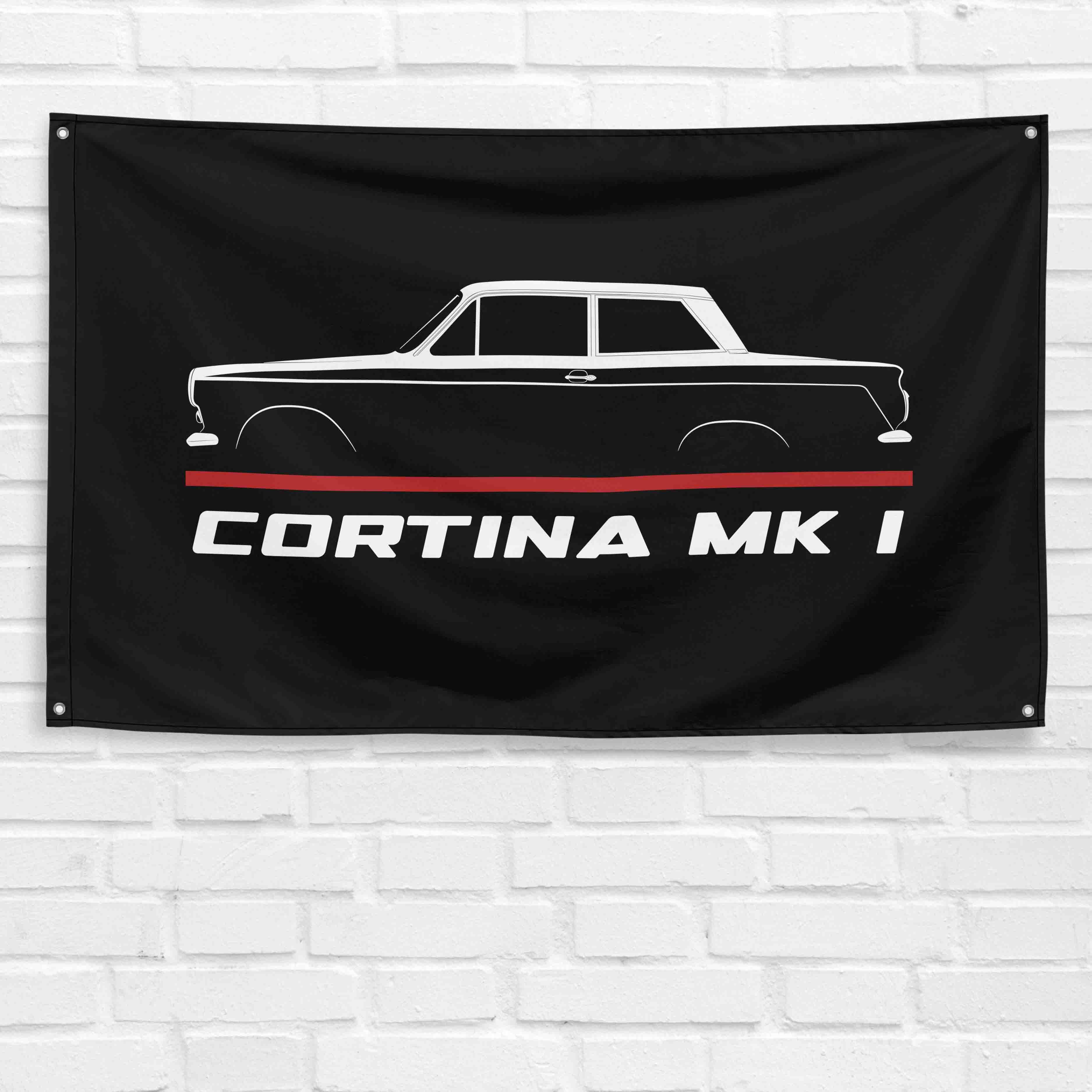 Cortina Mk I 1962-1966 3x5 ft Flag Garage Wall Decor Birthday Gift Banner
