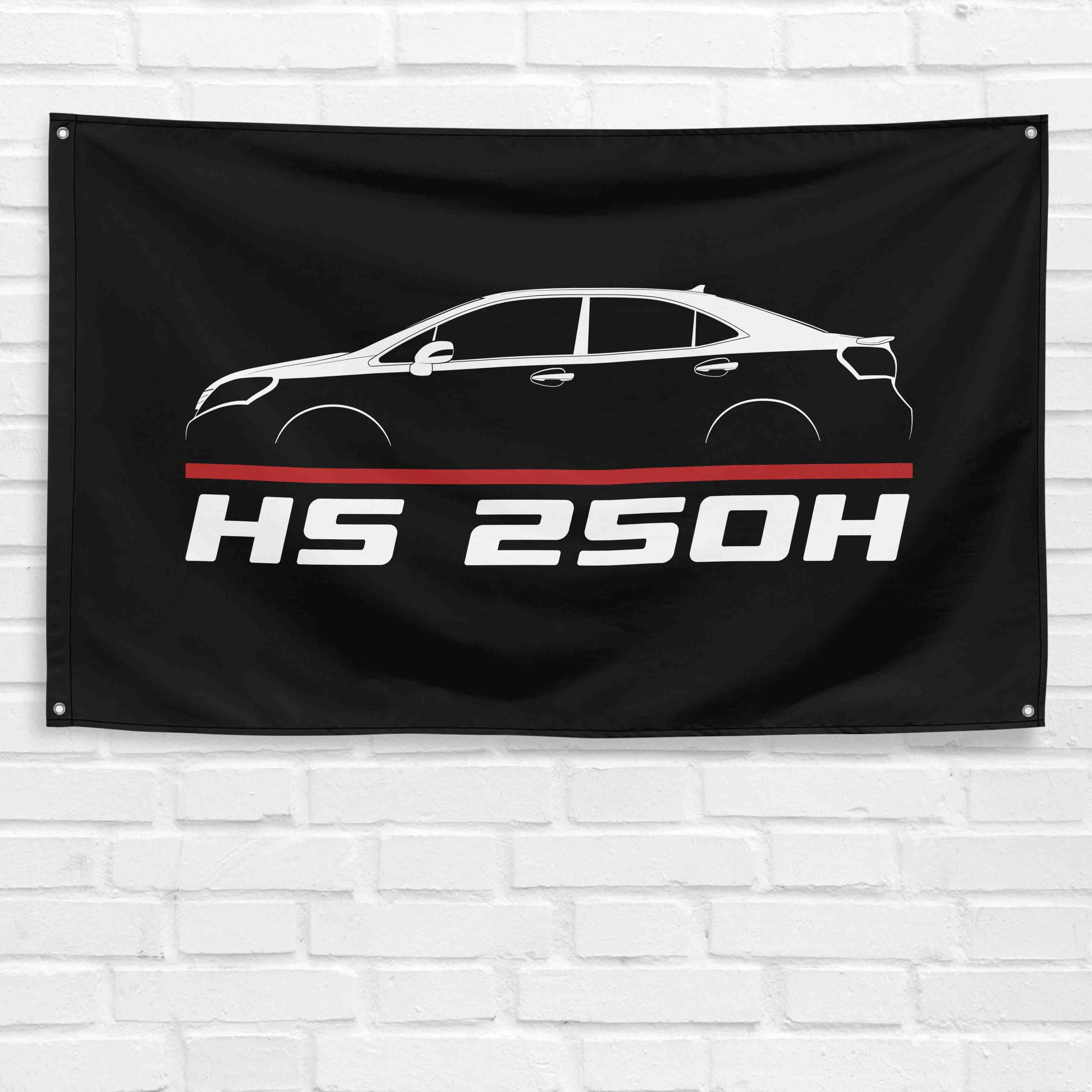 HS 250h 2010-2012 3x5 ft Flag Garage Wall Decor Birthday Gift Banner