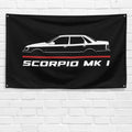 Scorpio Mk I 1985-1994 3x5 ft Flag Garage Wall Decor Birthday Gift Banner