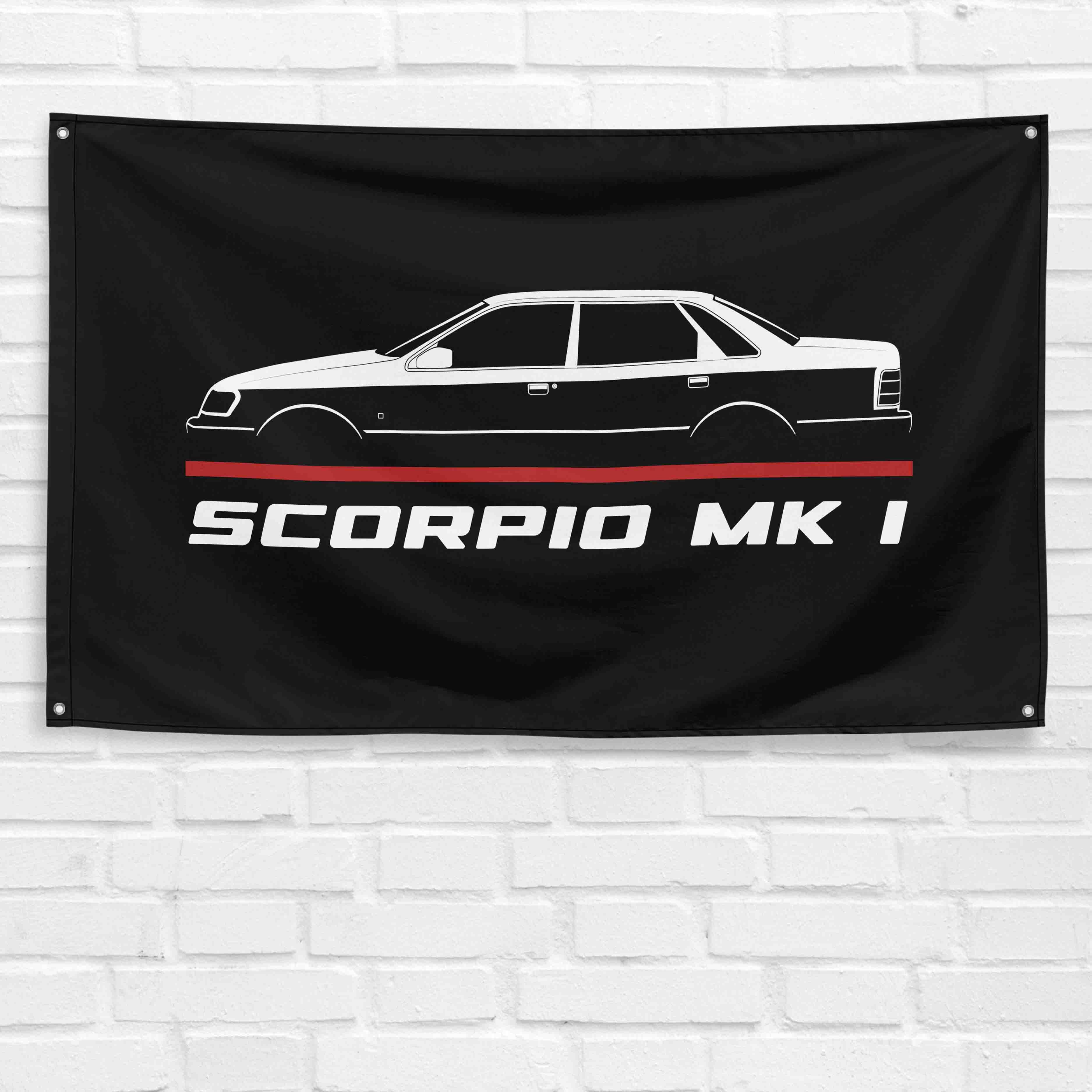 Scorpio Mk I 1985-1994 3x5 ft Flag Garage Wall Decor Birthday Gift Banner