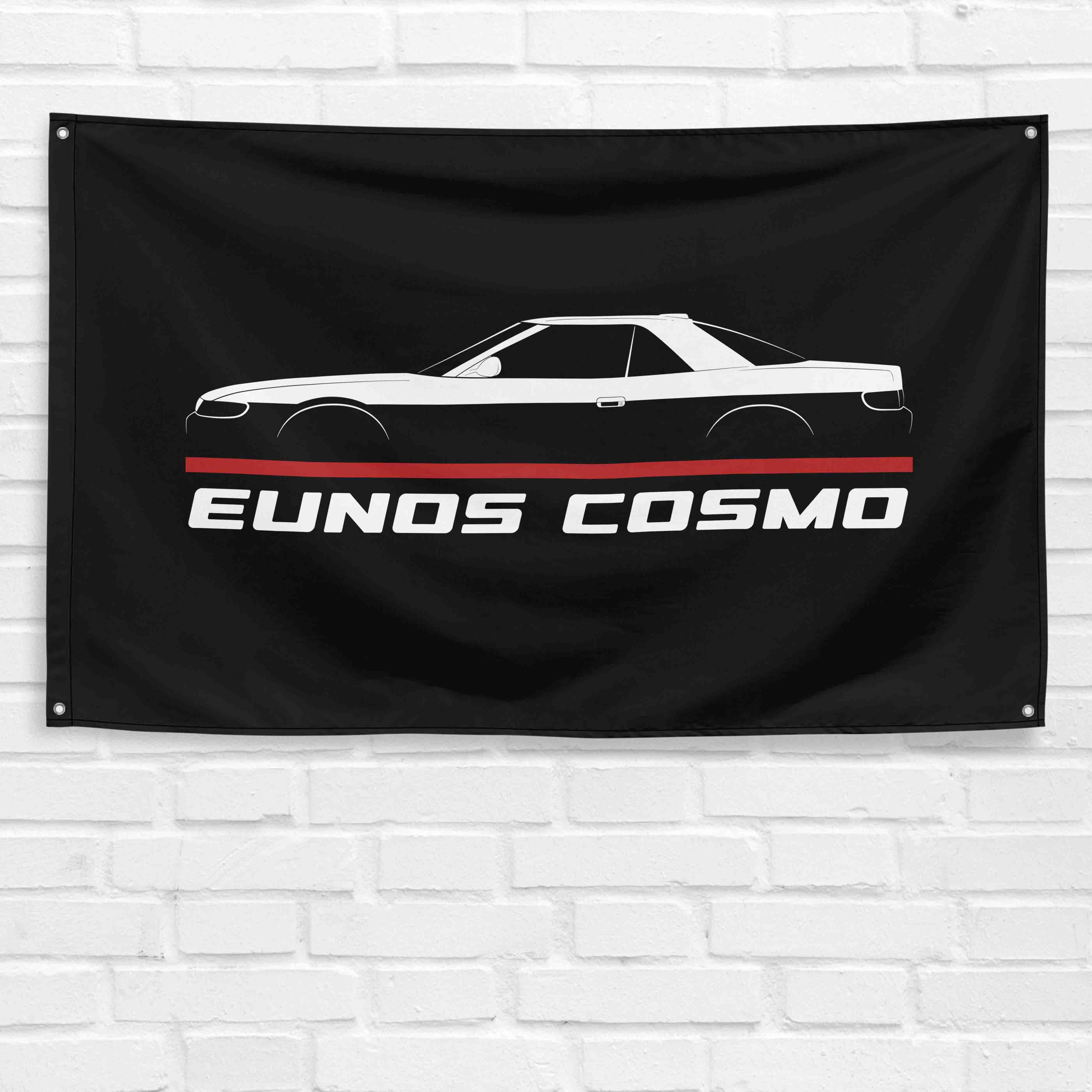 Eunos Cosmo 1990-1996 3x5 ft Flag Garage Wall Decor Birthday Gift Banner