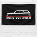 300 TD S123 1980-1986 3x5 ft Flag Garage Wall Decor Birthday Gift Banner