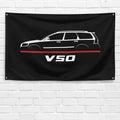 V50 2004-2012 3x5 ft Flag Garage Wall Decor Birthday Gift Banner