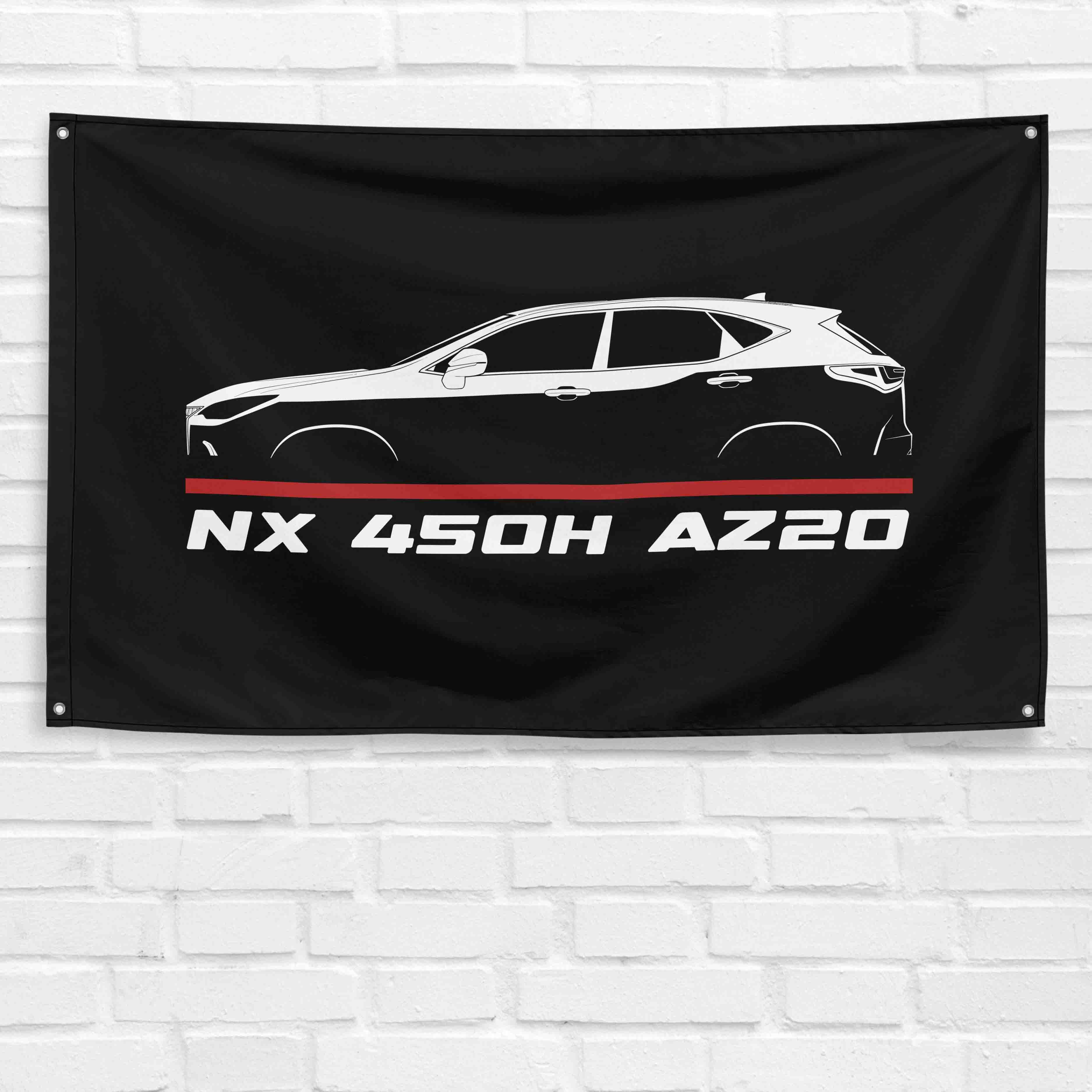 NX 450h  AZ20 2021 3x5 ft Flag Garage Wall Decor Birthday Gift Banner