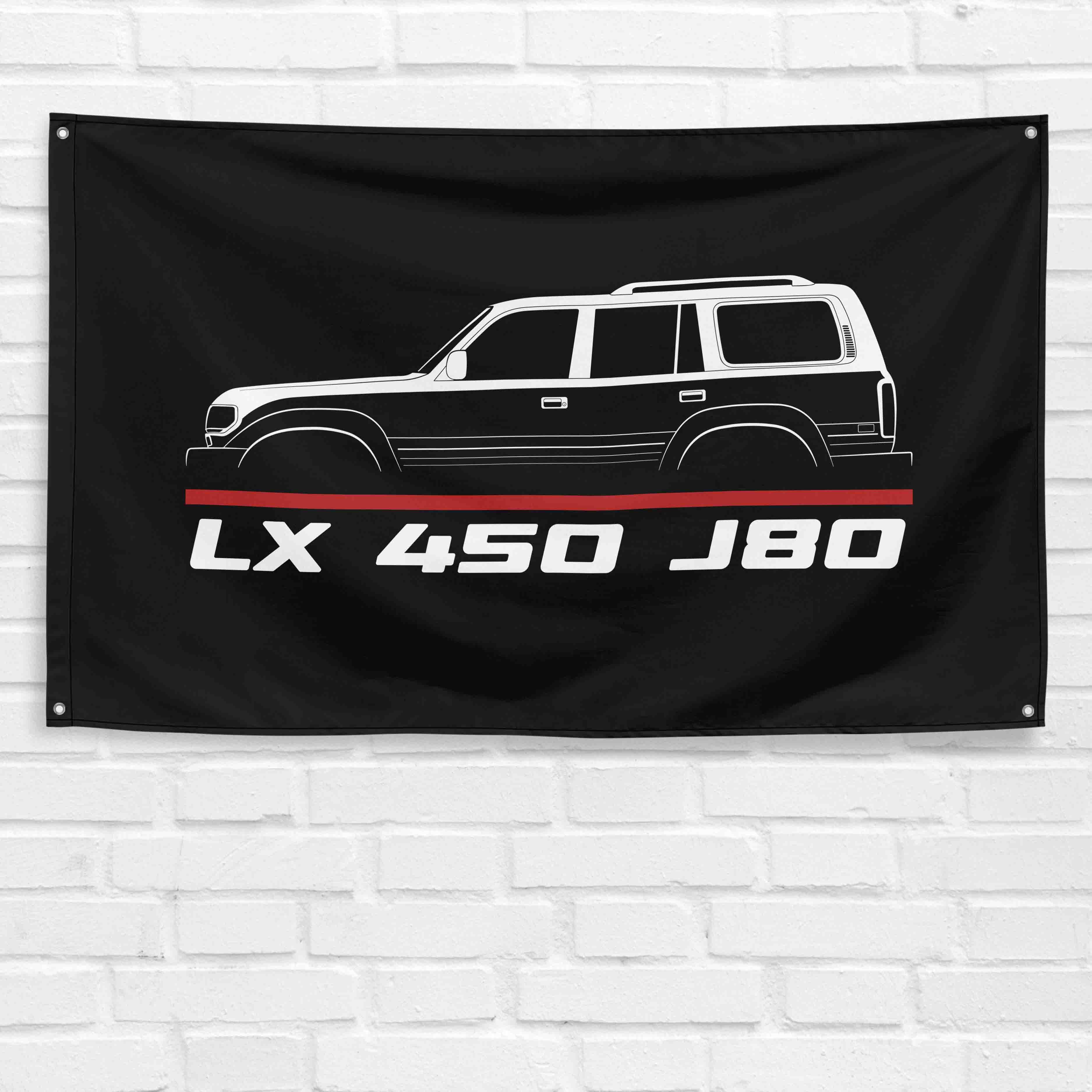 LX 450 J80 1996-1998 3x5 ft Flag Garage Wall Decor Birthday Gift Banner