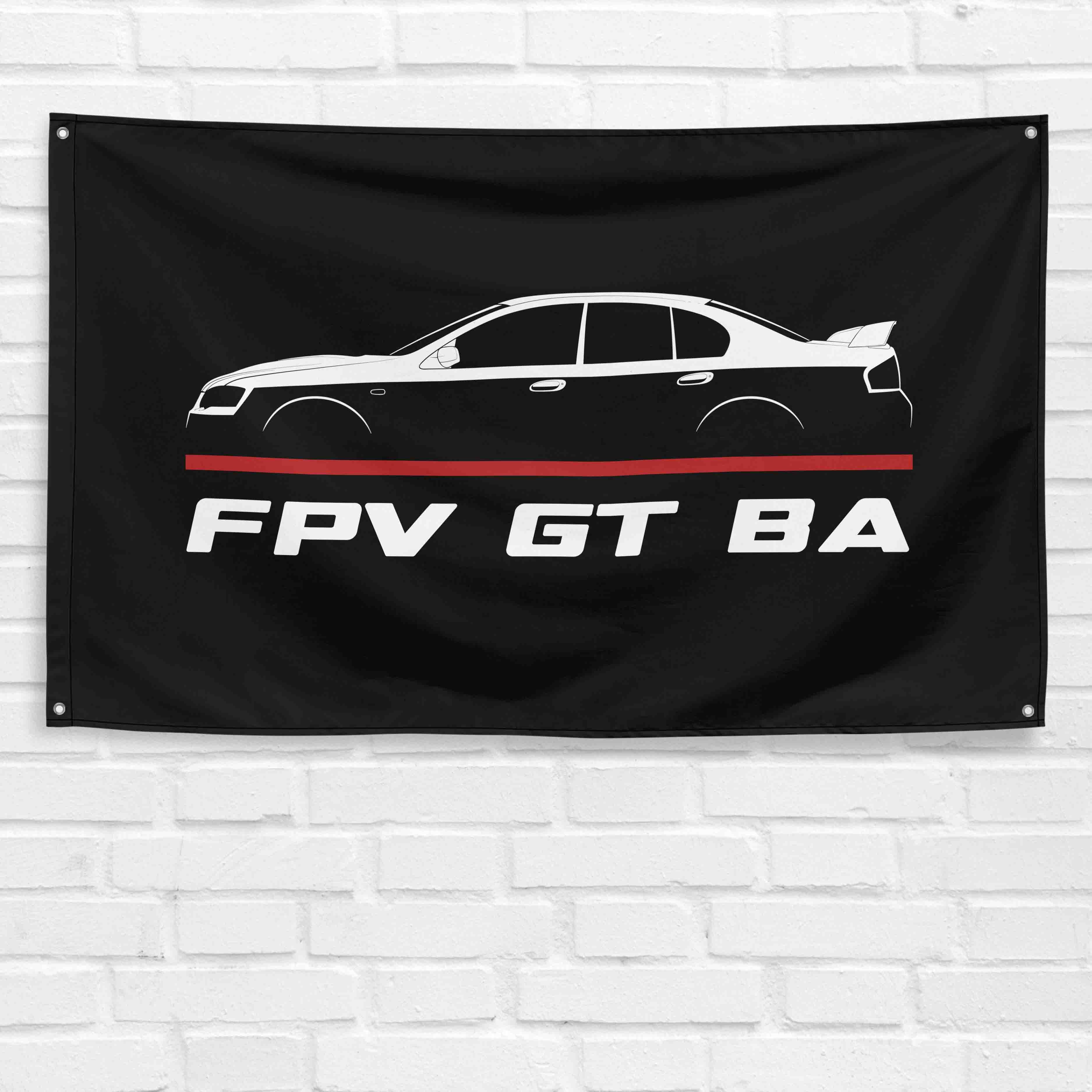 FPV GT BA 2002-2004 3x5 ft Flag Garage Wall Decor Birthday Gift Banner