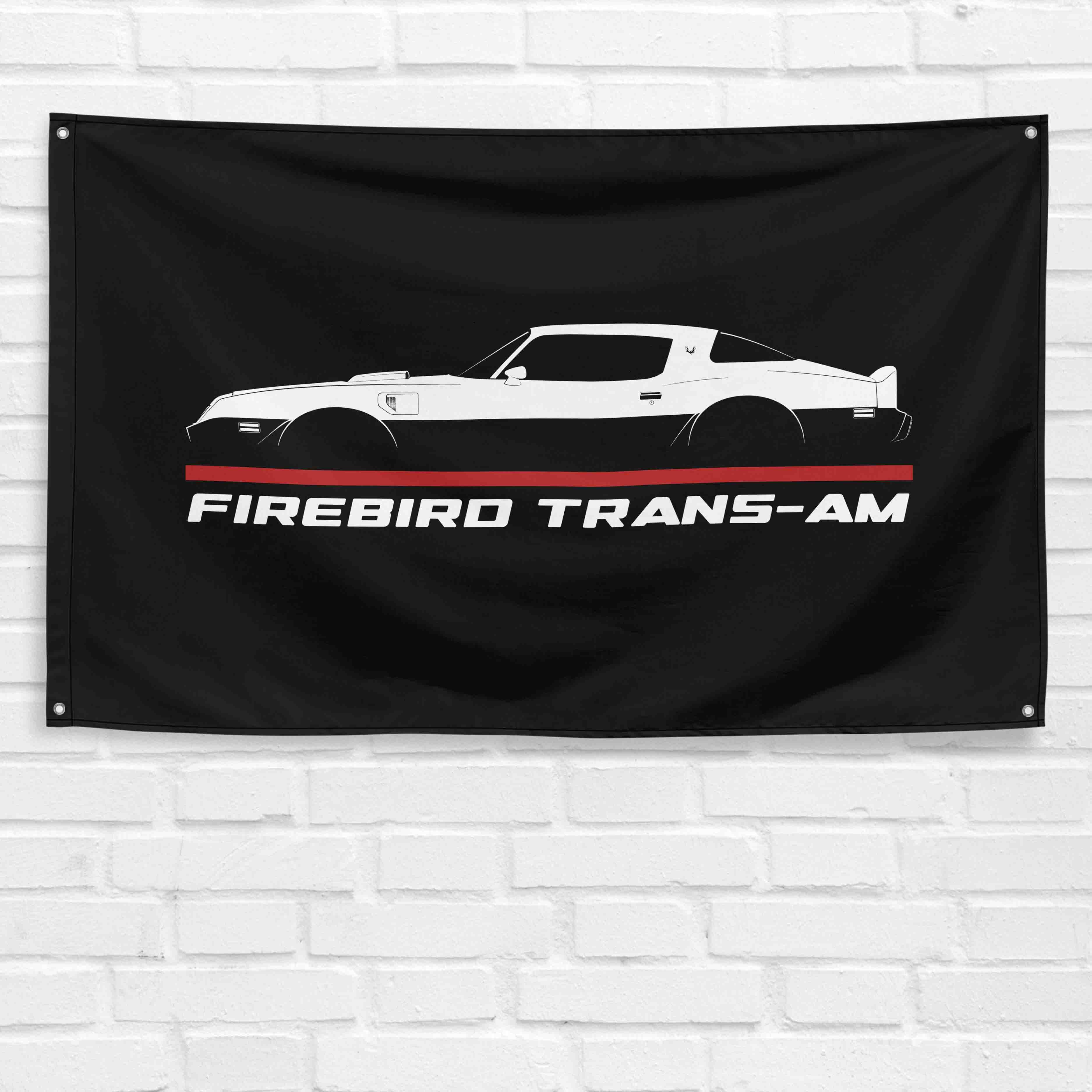 Firebird Trans-Am 1979-1981 3x5 ft Flag Garage Wall Decor Birthday Gift Banner