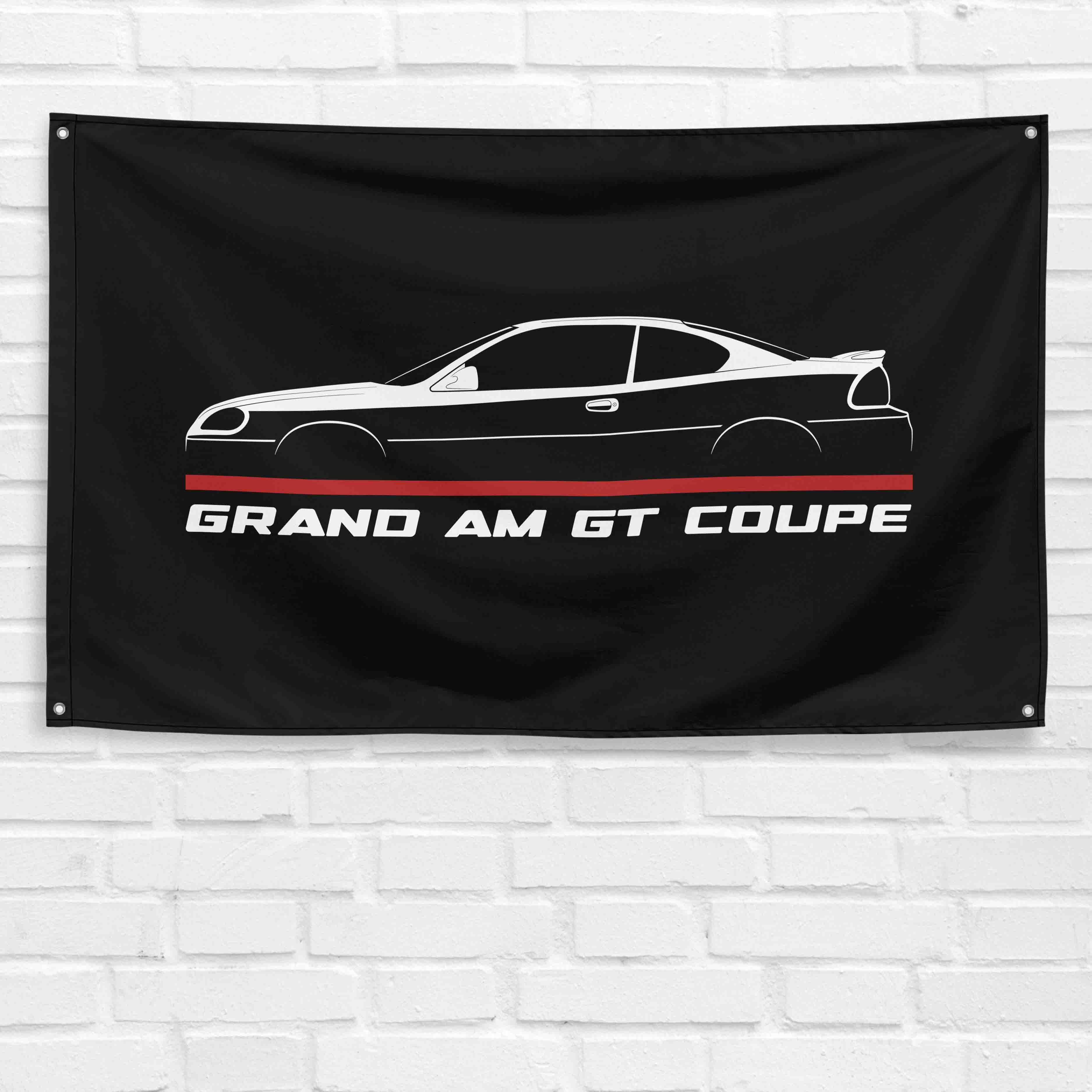 Grand Am GT Coupe 1999-2005 3x5 ft Flag Garage Wall Decor Birthday Gift Banner