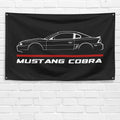 Mustang Cobra 1996-98 3x5 ft Flag Garage Wall Decor Birthday Gift Banner