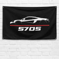 570S 2015-2022 3x5 ft Flag Garage Wall Decor Birthday Gift Banner