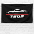 720S 2017-2022 3x5 ft Flag Garage Wall Decor Birthday Gift Banner