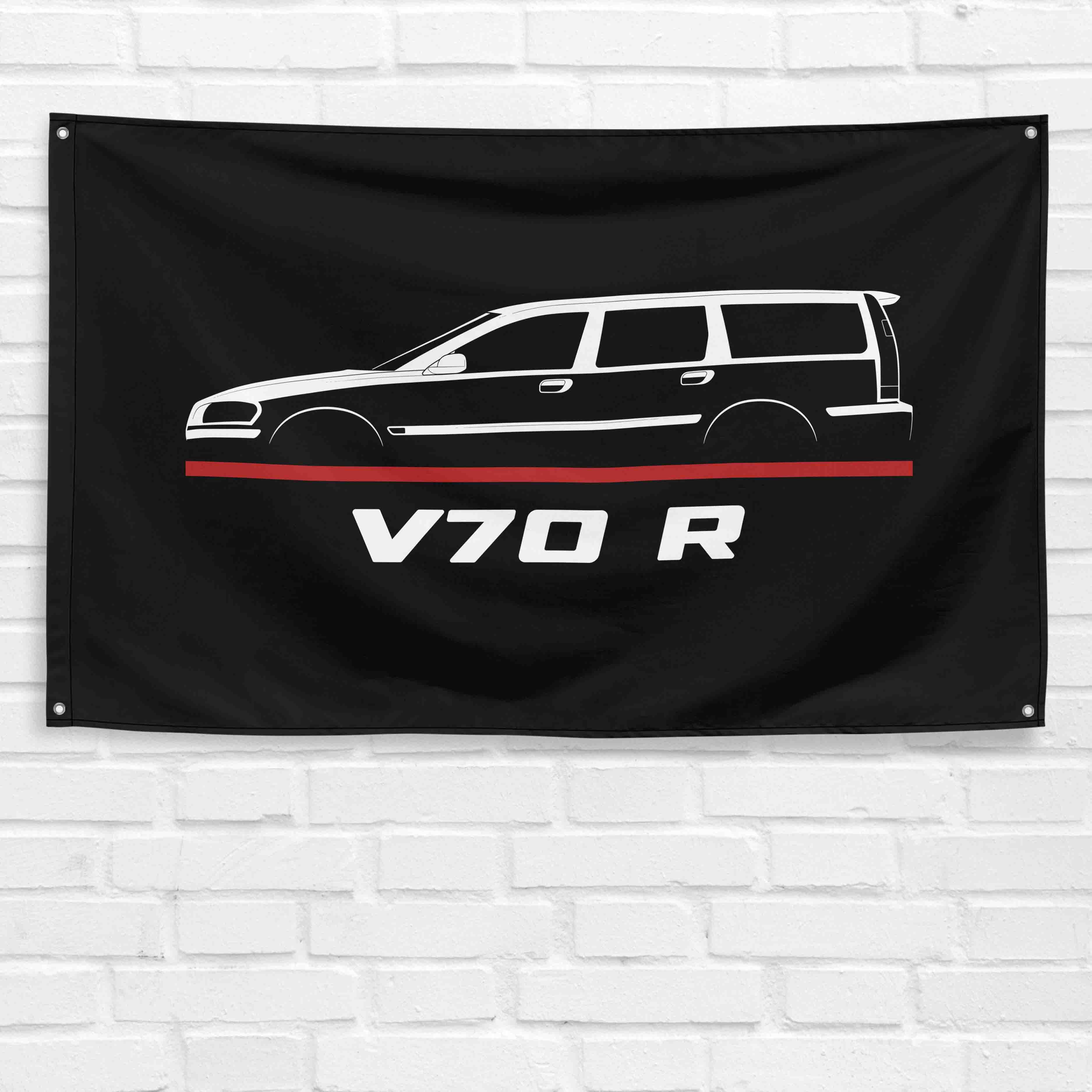 V70 R 2000-2007 3x5 ft Flag Garage Wall Decor Birthday Gift Banner