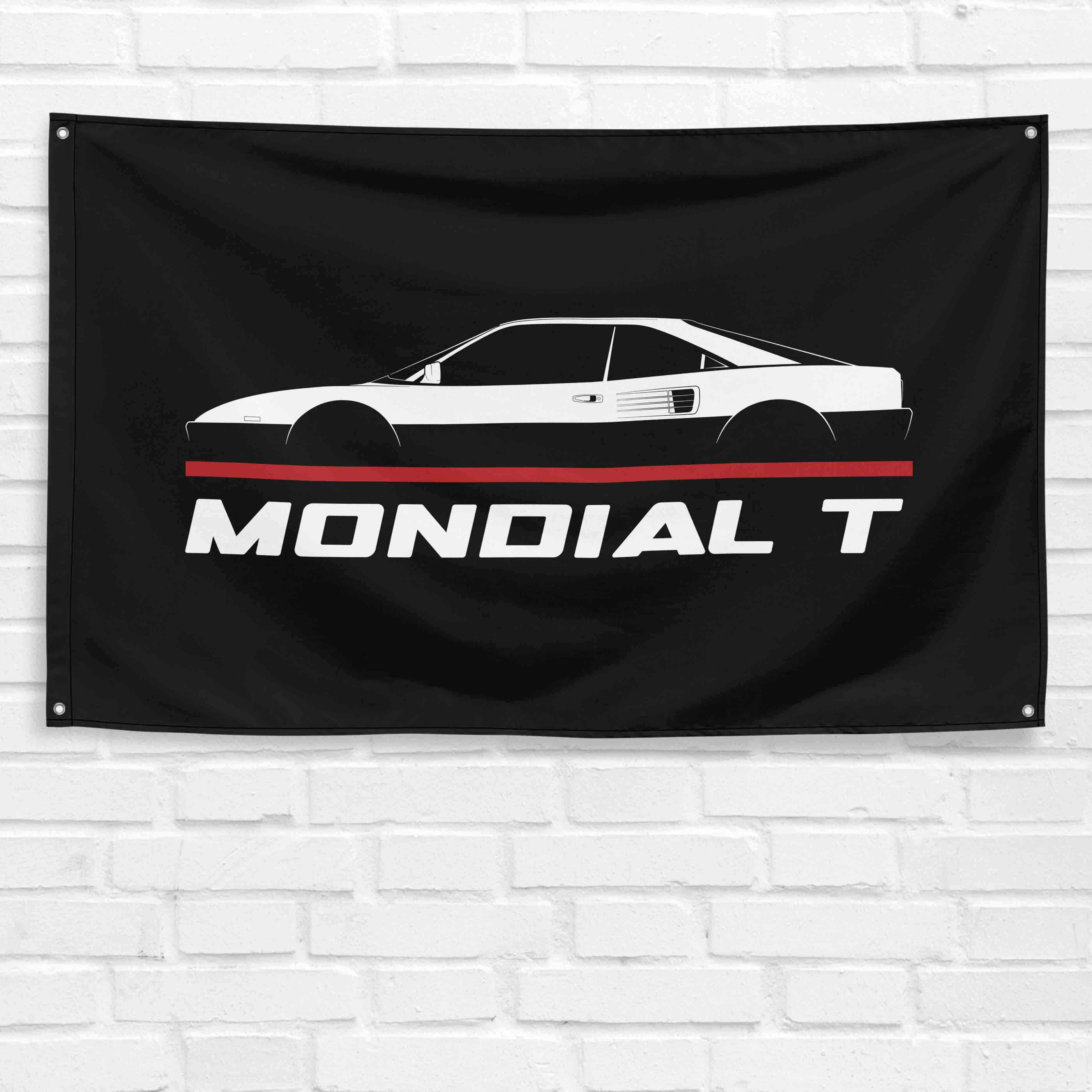 Mondial T 1988-1993 3x5 ft Flag Garage Wall Decor Birthday Gift Banner