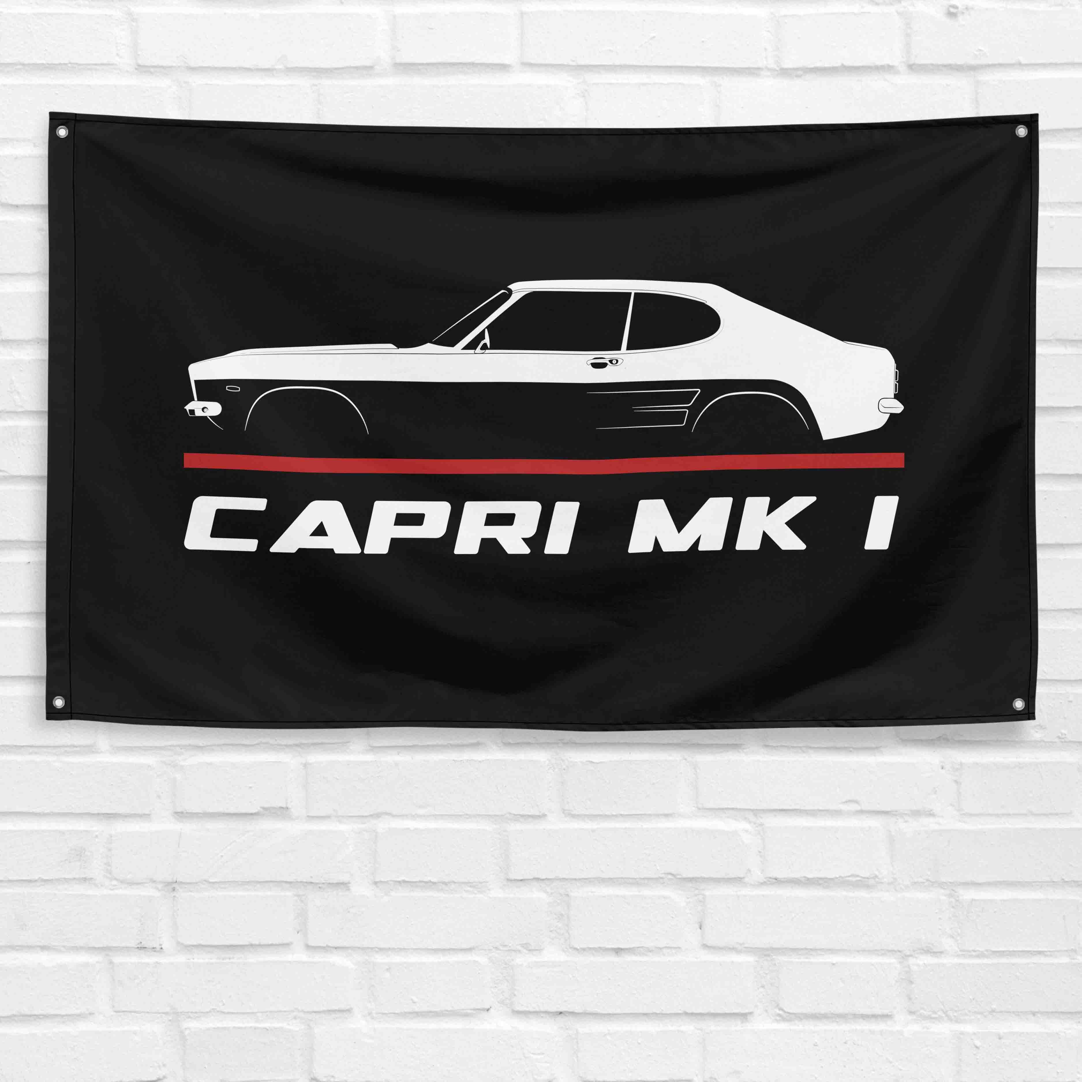 Capri Mk I 1969-1974 3x5 ft Flag Garage Wall Decor Birthday Gift Banner