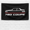 780 Coupe 1985-1990 3x5 ft Flag Garage Wall Decor Birthday Gift Banner