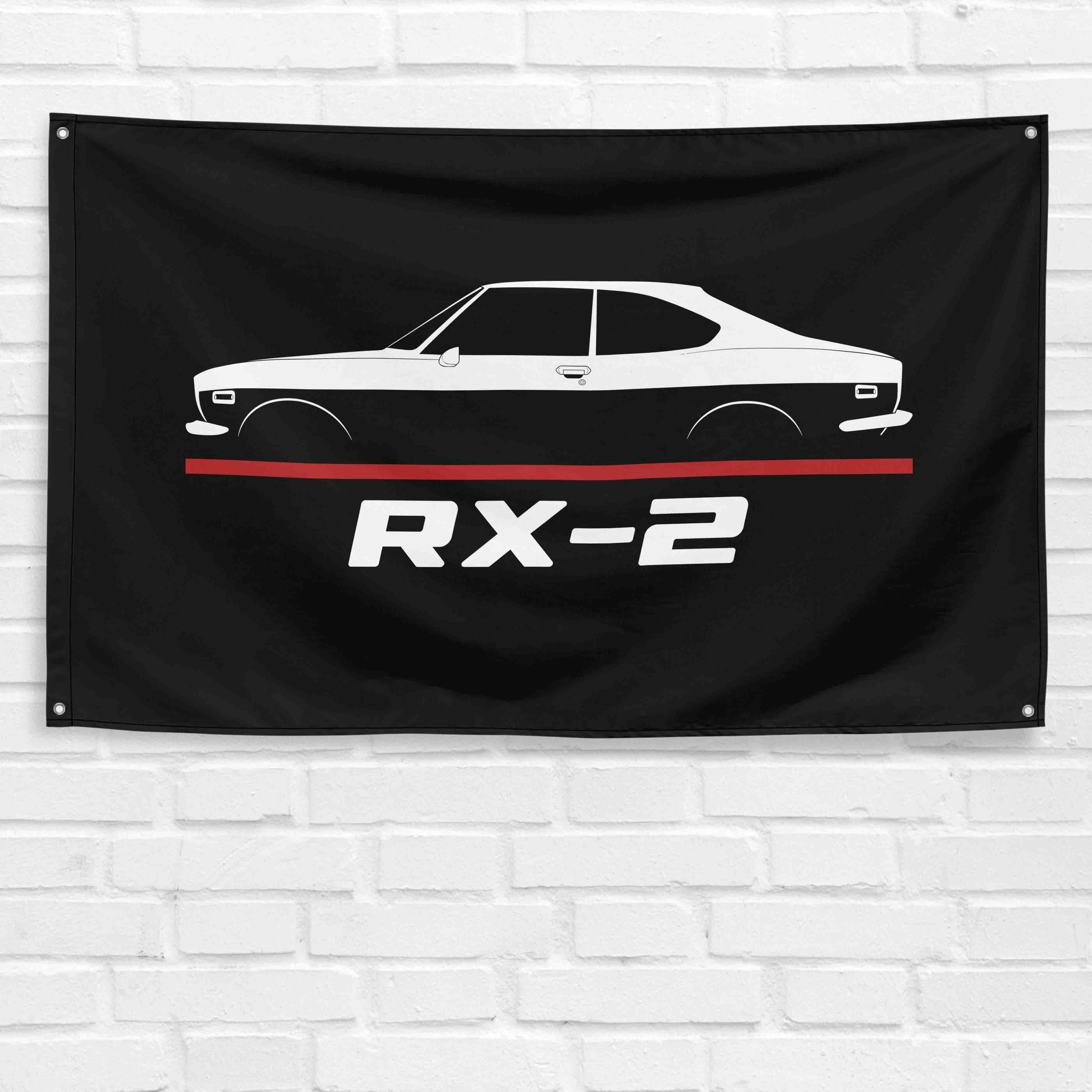 RX-2 1971-1977 3x5 ft Flag Garage Wall Decor Birthday Gift Banner