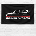 Grand Vitara 2008-2017 3x5 ft Flag Garage Wall Decor Birthday Gift Banner