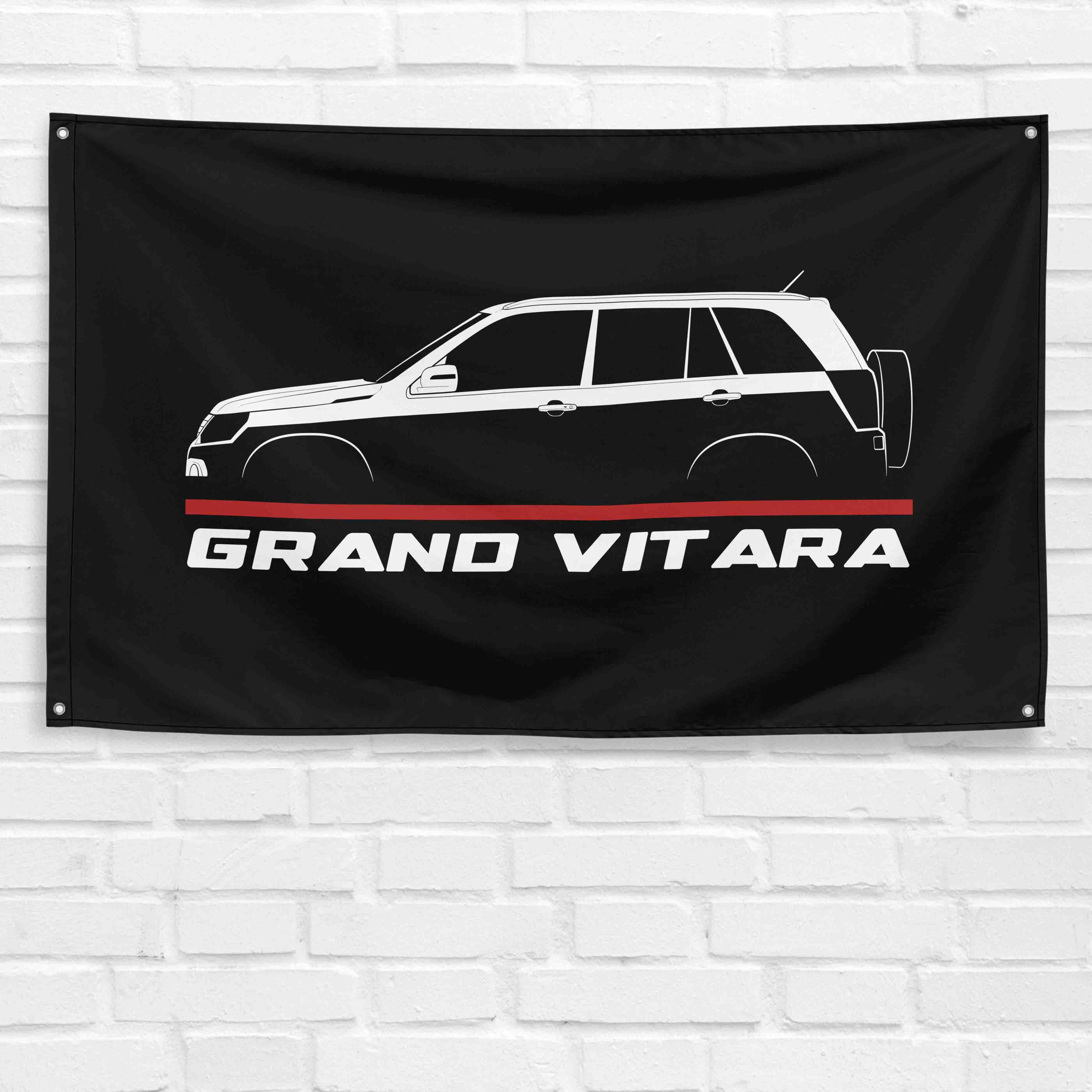 Grand Vitara 2008-2017 3x5 ft Flag Garage Wall Decor Birthday Gift Banner