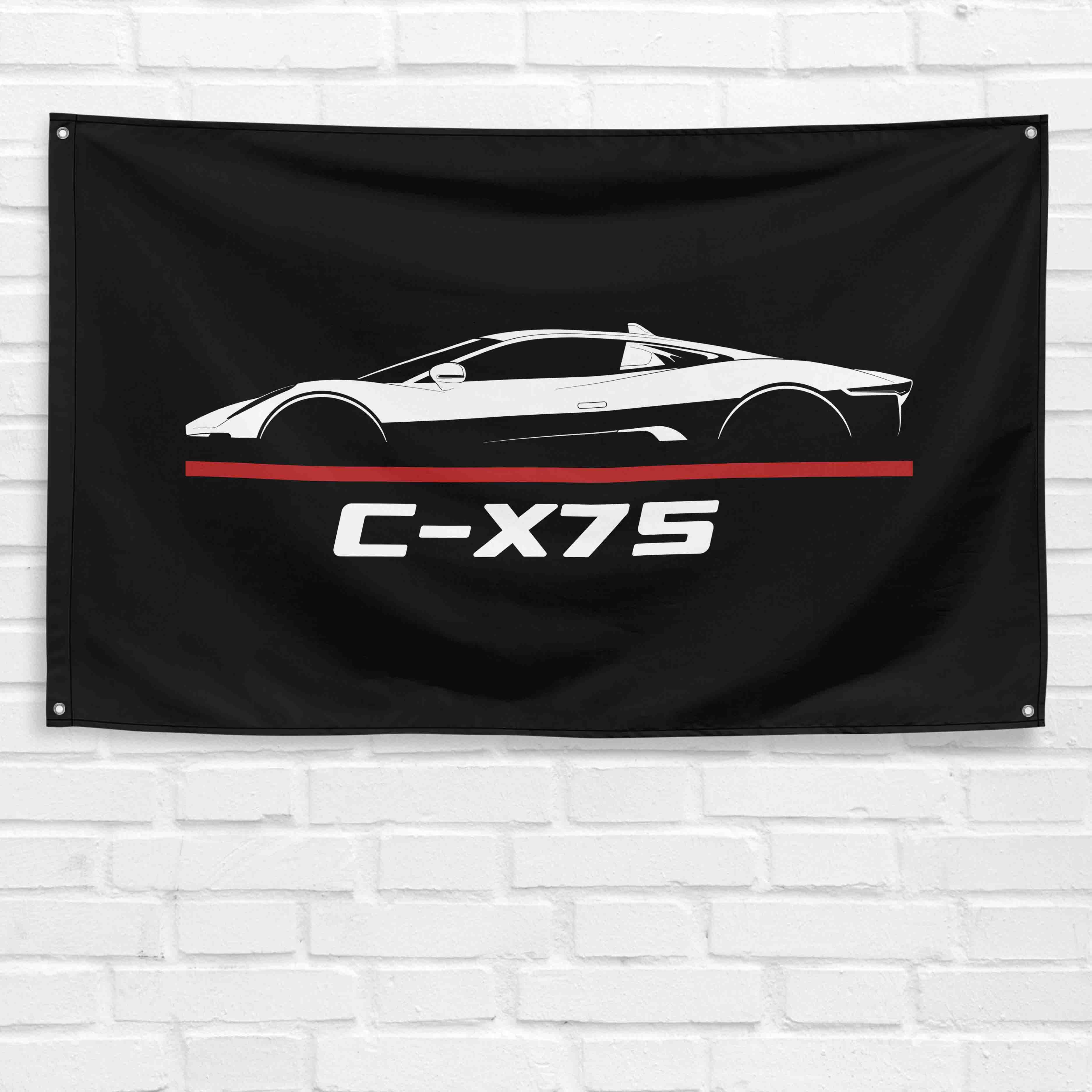 C-X75 2010-2013 3x5 ft Flag Garage Wall Decor Birthday Gift Banner