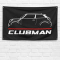 Cooper Clubman 3x5 ft Flag Garage Wall Decor Birthday Gift Banner