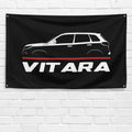 Vitara 2015-2021 3x5 ft Flag Garage Wall Decor Birthday Gift Banner