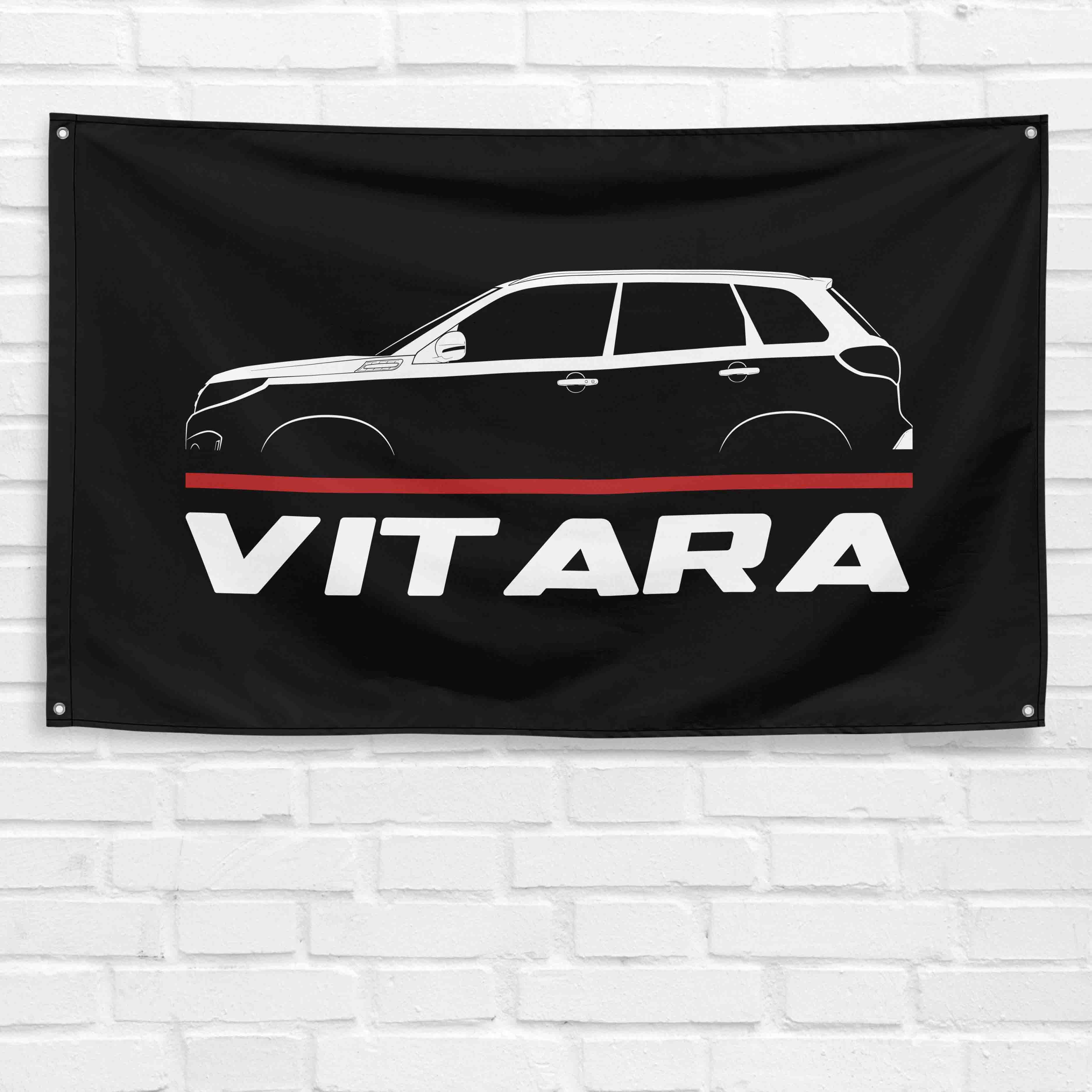 Vitara 2015-2021 3x5 ft Flag Garage Wall Decor Birthday Gift Banner