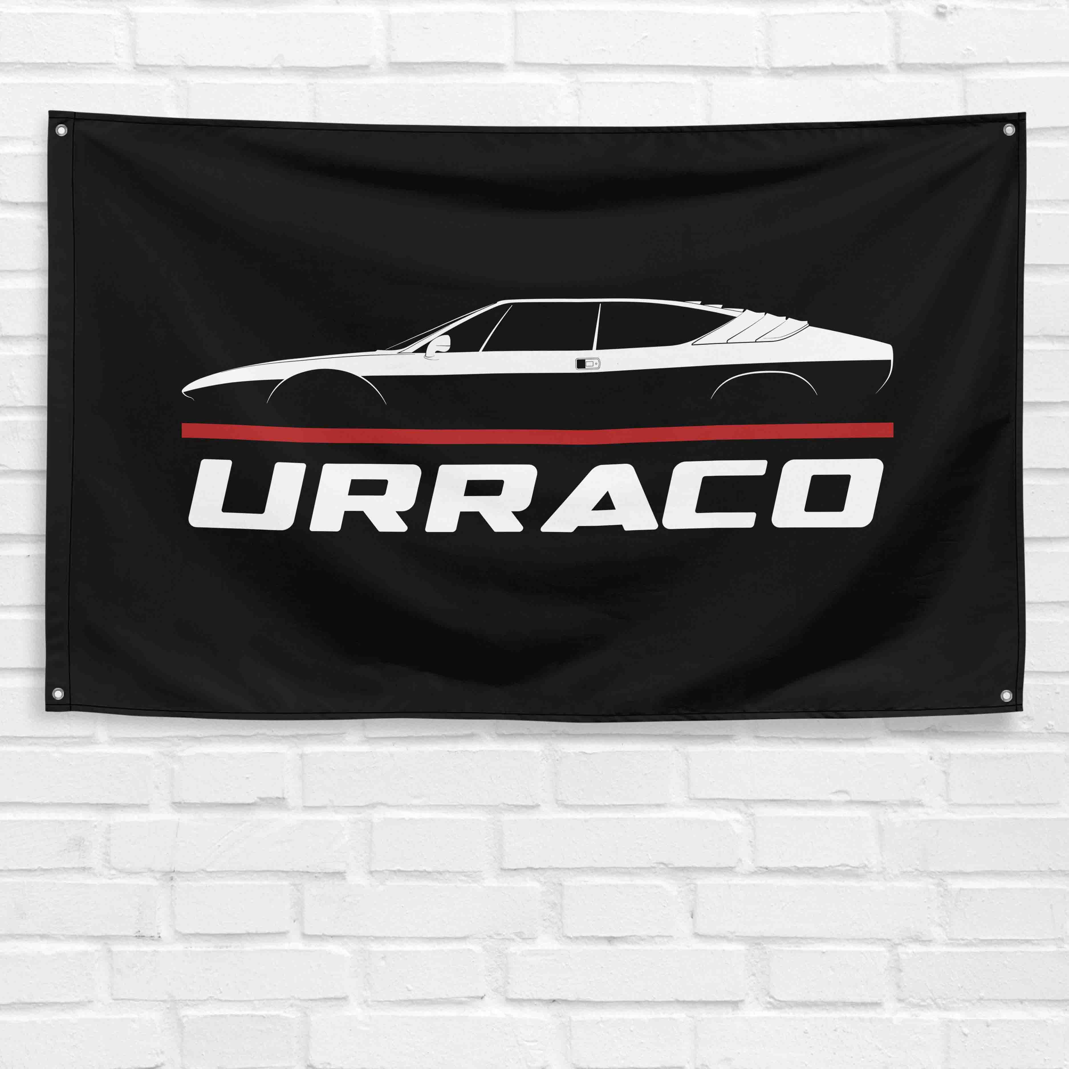 Urraco 1972-1979 3x5 ft Flag Garage Wall Decor Birthday Gift Banner