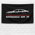 Mondeo Mk III 2003-2005 3x5 ft Flag Garage Wall Decor Birthday Gift Banner