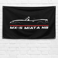 MX-5 Miata NB 1998-2005 3x5 ft Flag Garage Wall Decor Birthday Gift Banner