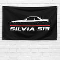 Silvia S14 1993-1998 3x5 ft Flag Garage Wall Decor Birthday Gift Banner
