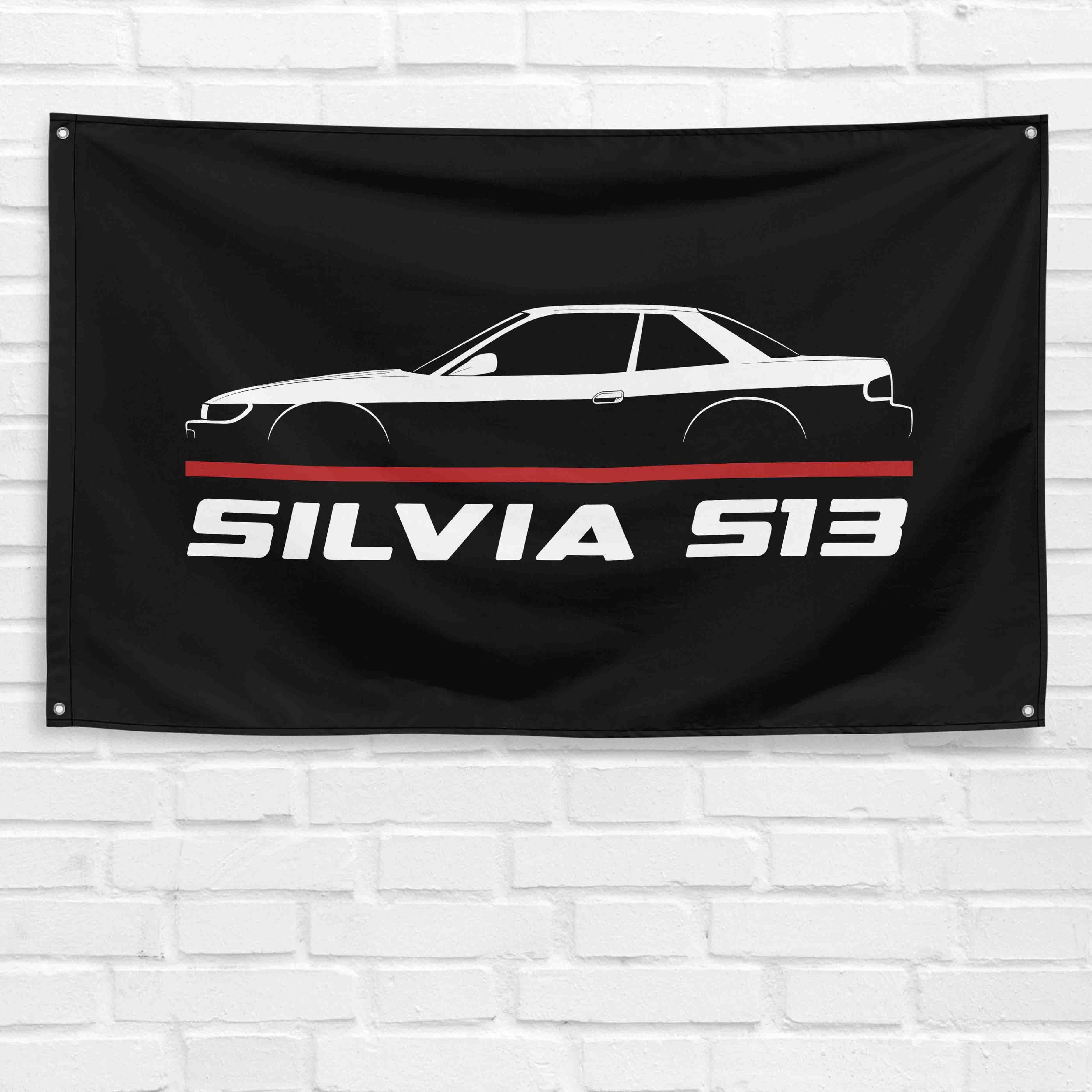 Silvia S14 1993-1998 3x5 ft Flag Garage Wall Decor Birthday Gift Banner