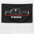 F250 Truck 2017 3x5 ft Flag Garage Wall Decor Birthday Gift Banner