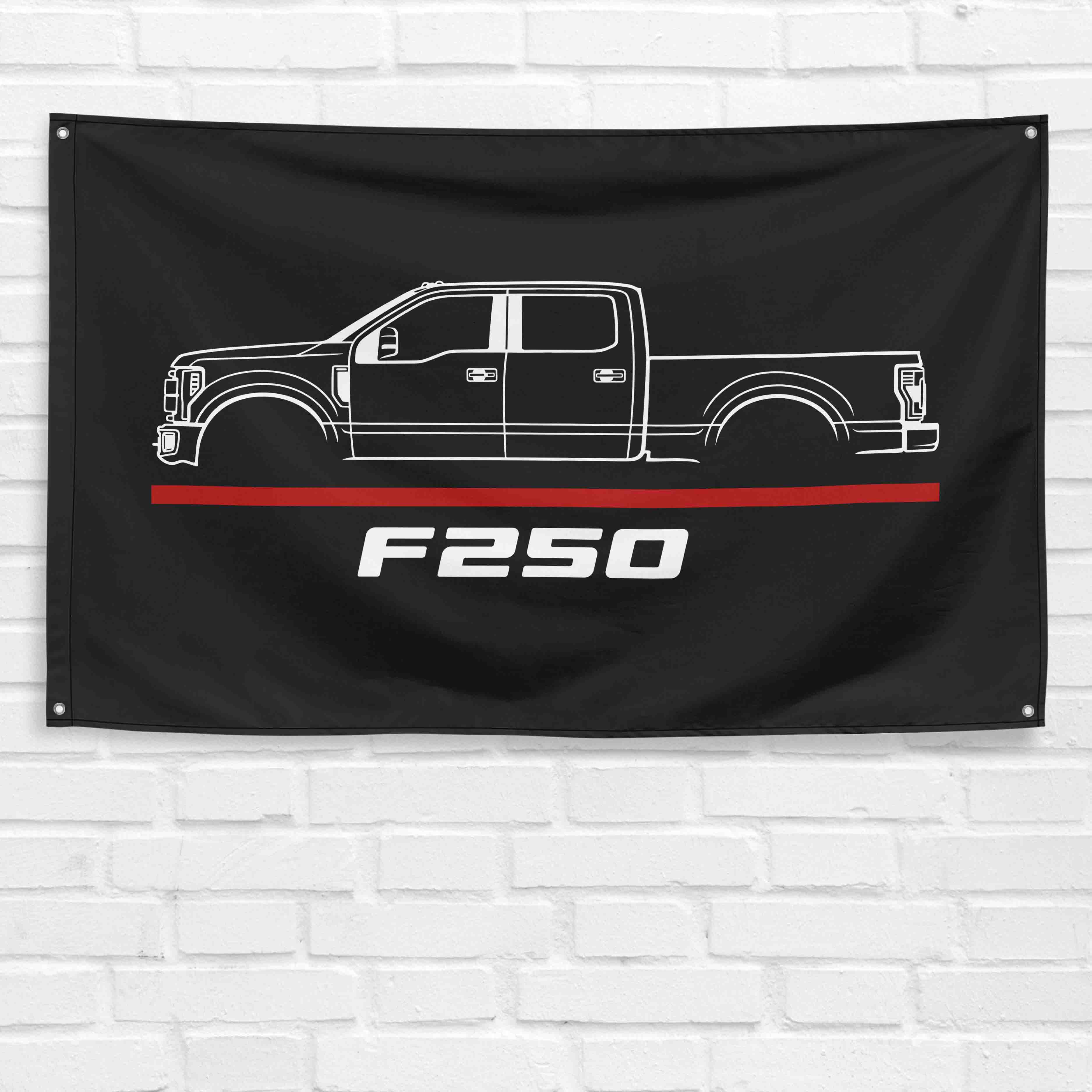 F250 Truck 2017 3x5 ft Flag Garage Wall Decor Birthday Gift Banner