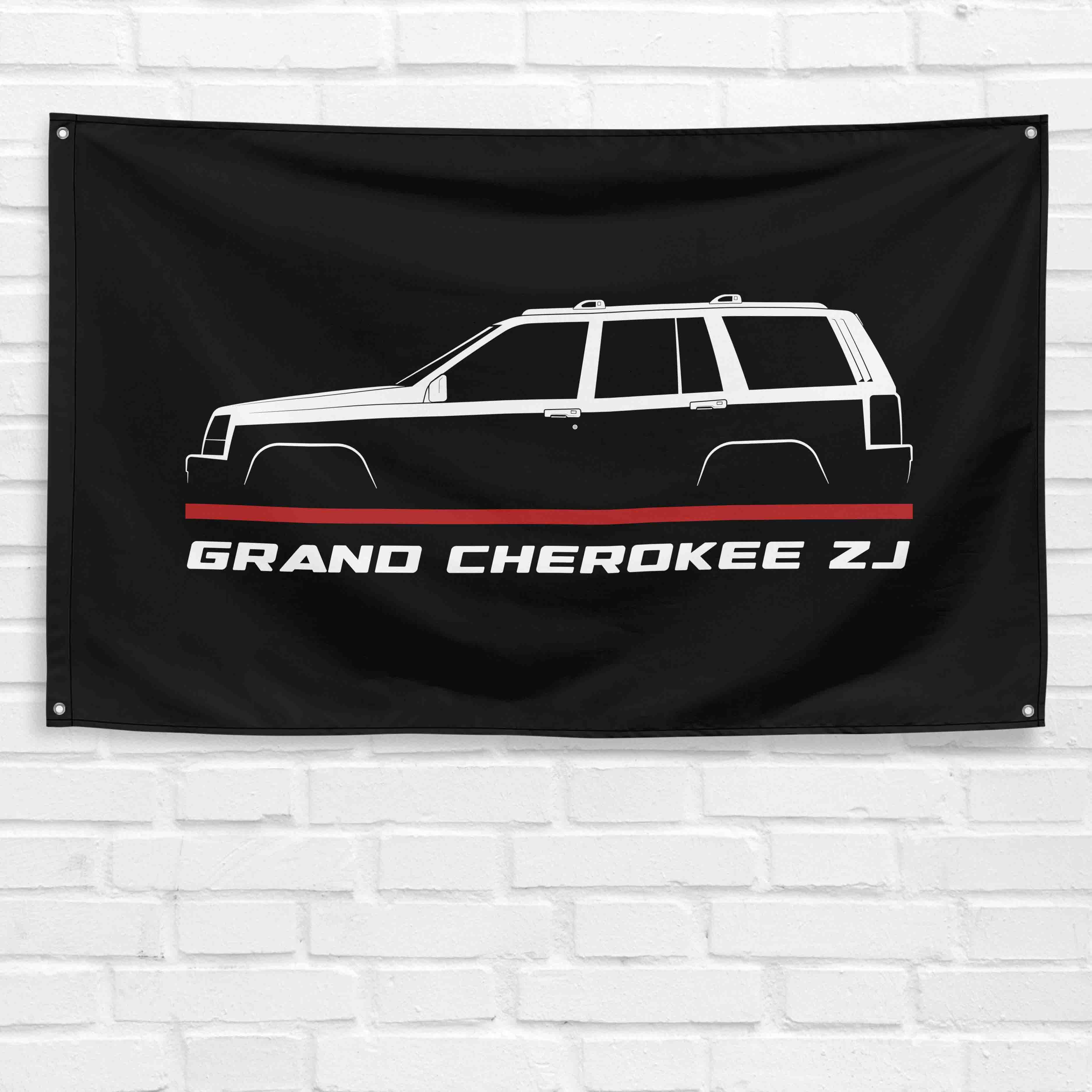 Grand Cherokee ZJ 1993-1998 3x5 ft Flag Garage Wall Decor Birthday Gift Banner