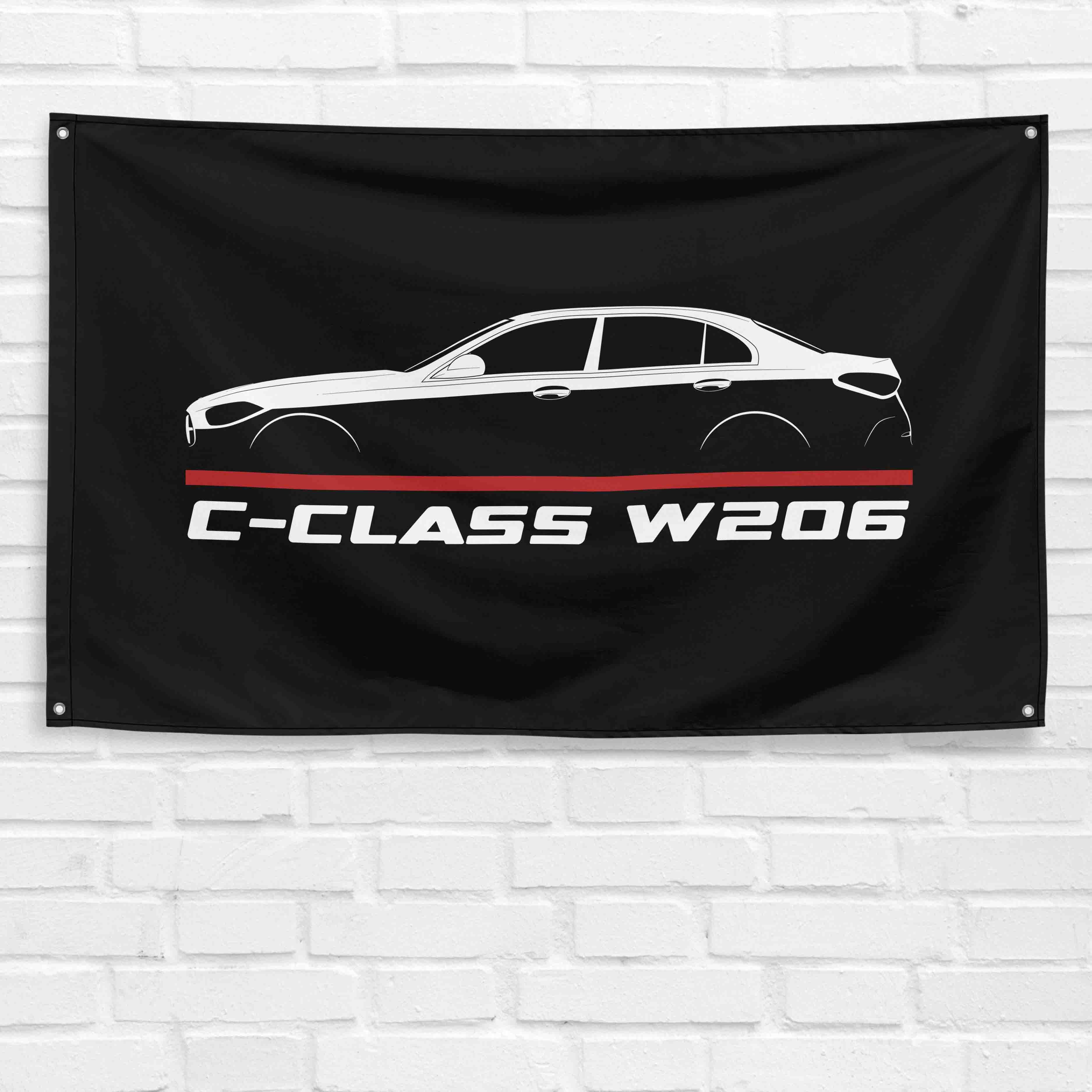 C-Class W206 2021 3x5 ft Flag Garage Wall Decor Birthday Gift Banner