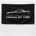 Celica GT T180 1989-1993 3x5 ft Flag Garage Wall Decor Birthday Gift Banner