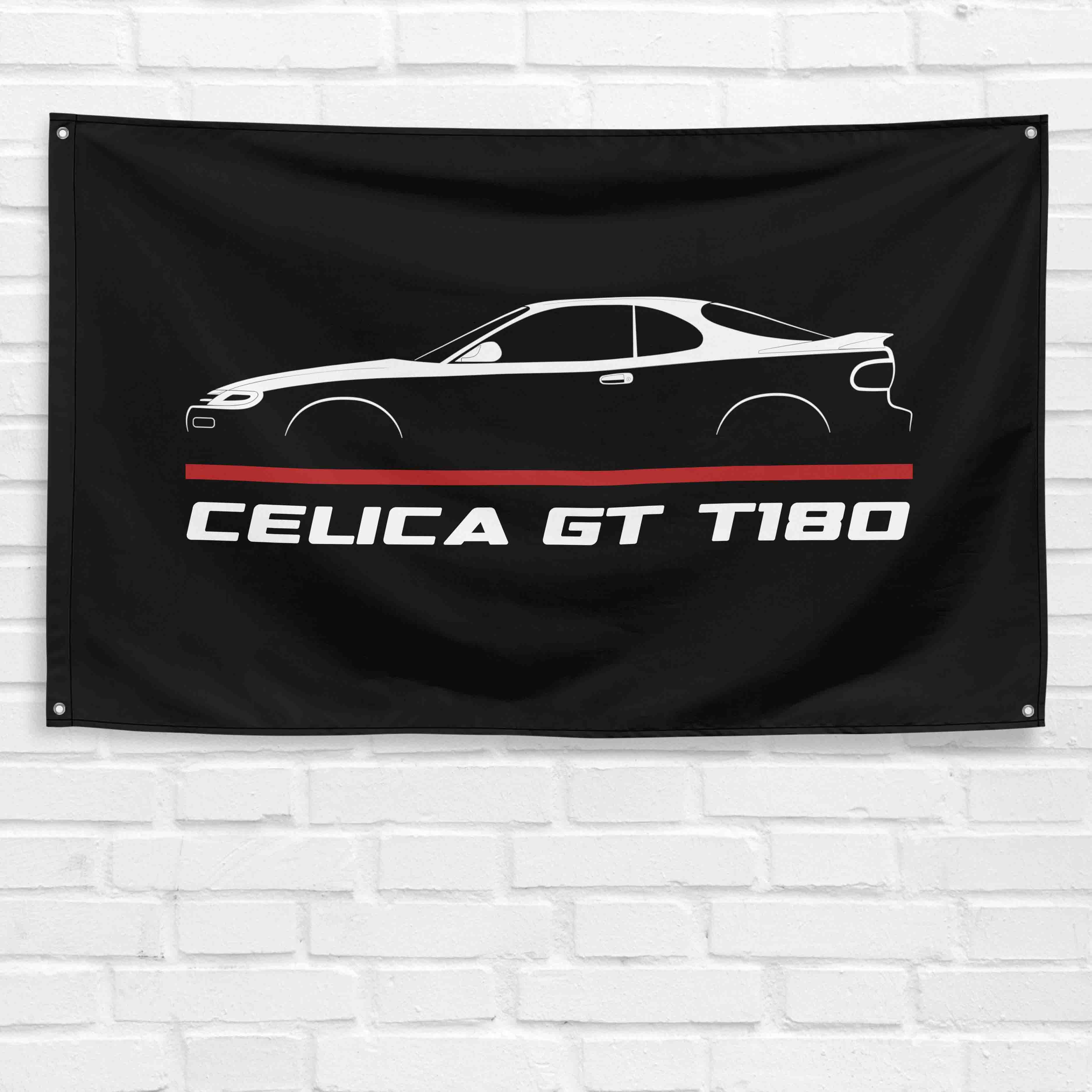 Celica GT T180 1989-1993 3x5 ft Flag Garage Wall Decor Birthday Gift Banner