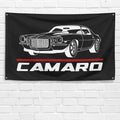 Camaro 1971 3x5 ft Flag Garage Wall Decor Birthday Gift Banner