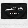XC60 2008-2017 3x5 ft Flag Garage Wall Decor Birthday Gift Banner