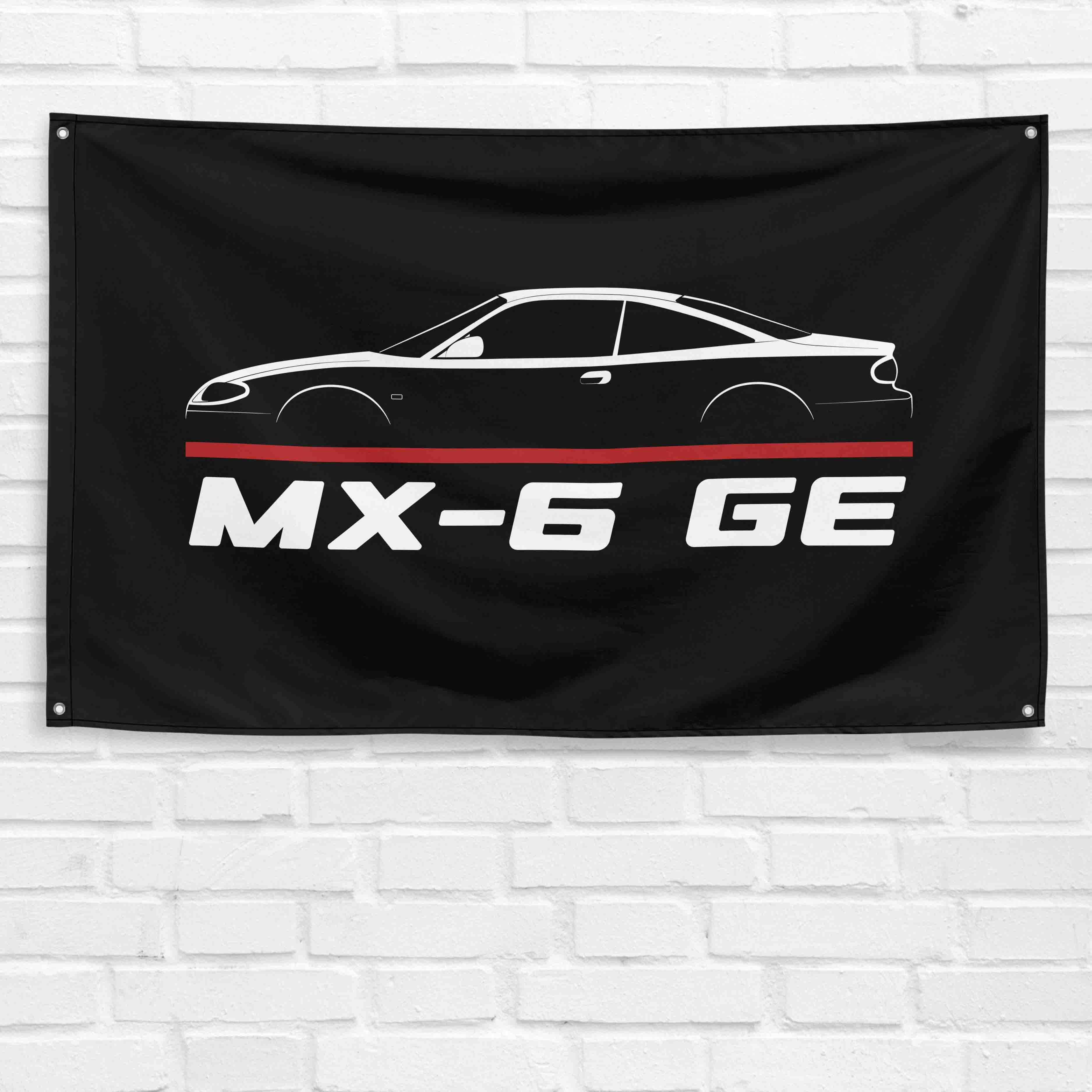 MX-6 GE 1992-1998 3x5 ft Flag Garage Wall Decor Birthday Gift Banner