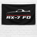 RX-7 FD 1992-2002 3x5 ft Flag Garage Wall Decor Birthday Gift Banner