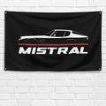 Mistral 1963-1970 3x5 ft Flag Garage Wall Decor Birthday Gift Banner