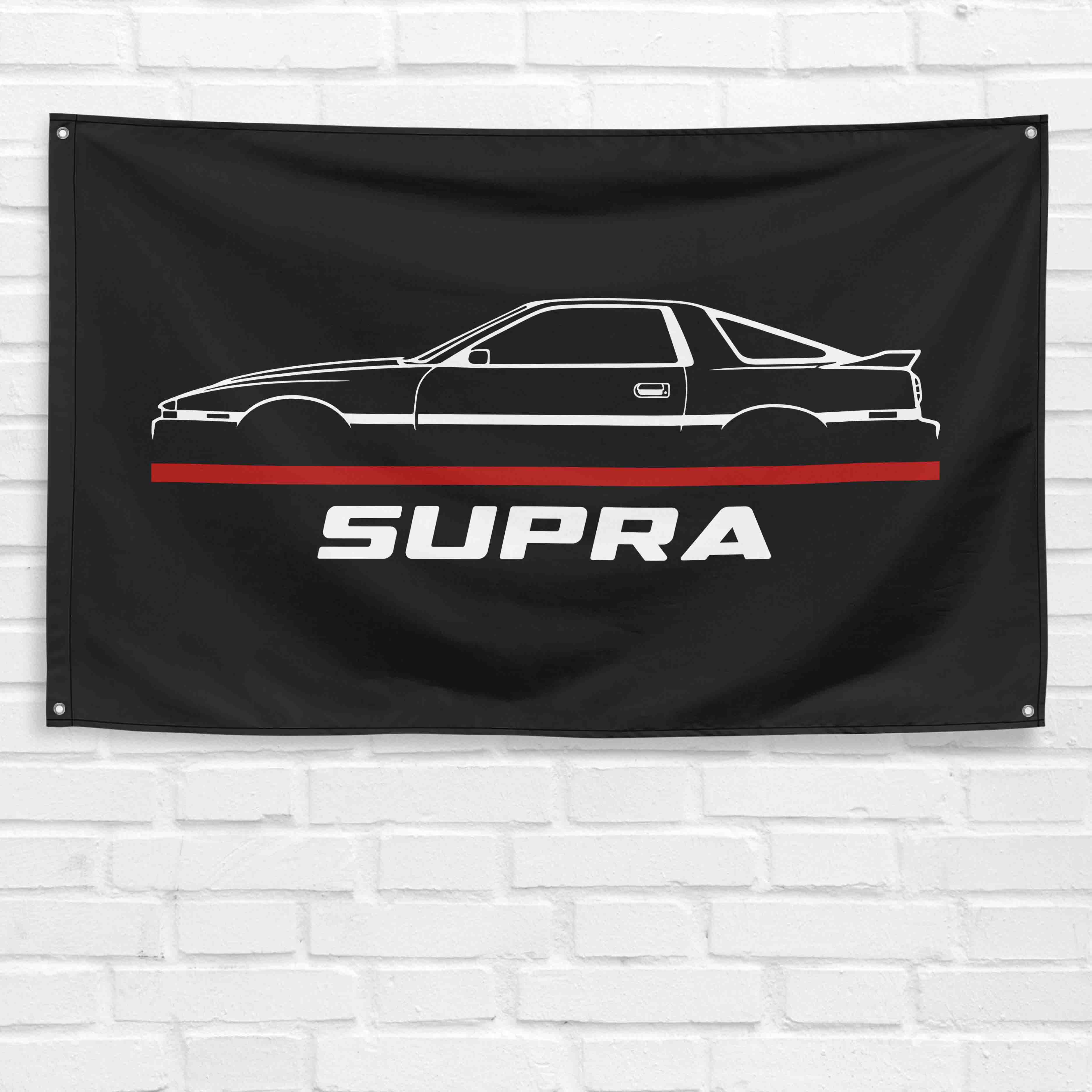 Supra 1990 3x5 ft Flag Garage Wall Decor Birthday Gift Banner