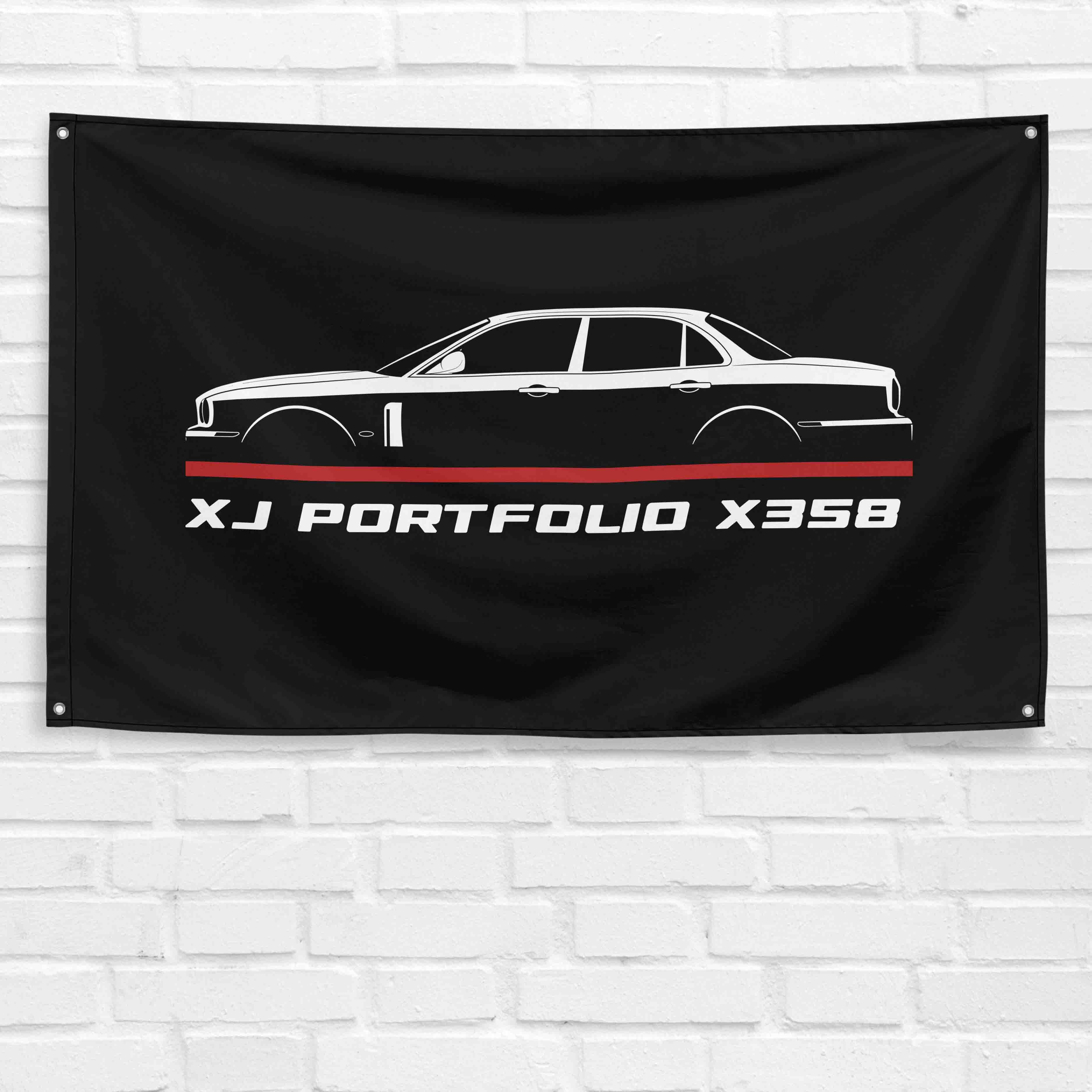 XJ Portfolio X358 2007-2009 3x5 ft Flag Garage Wall Decor Birthday Gift Banner