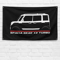Spacia GEAR XZ Turbo 2018-2022 3x5 ft Flag Garage Wall Decor Banner
