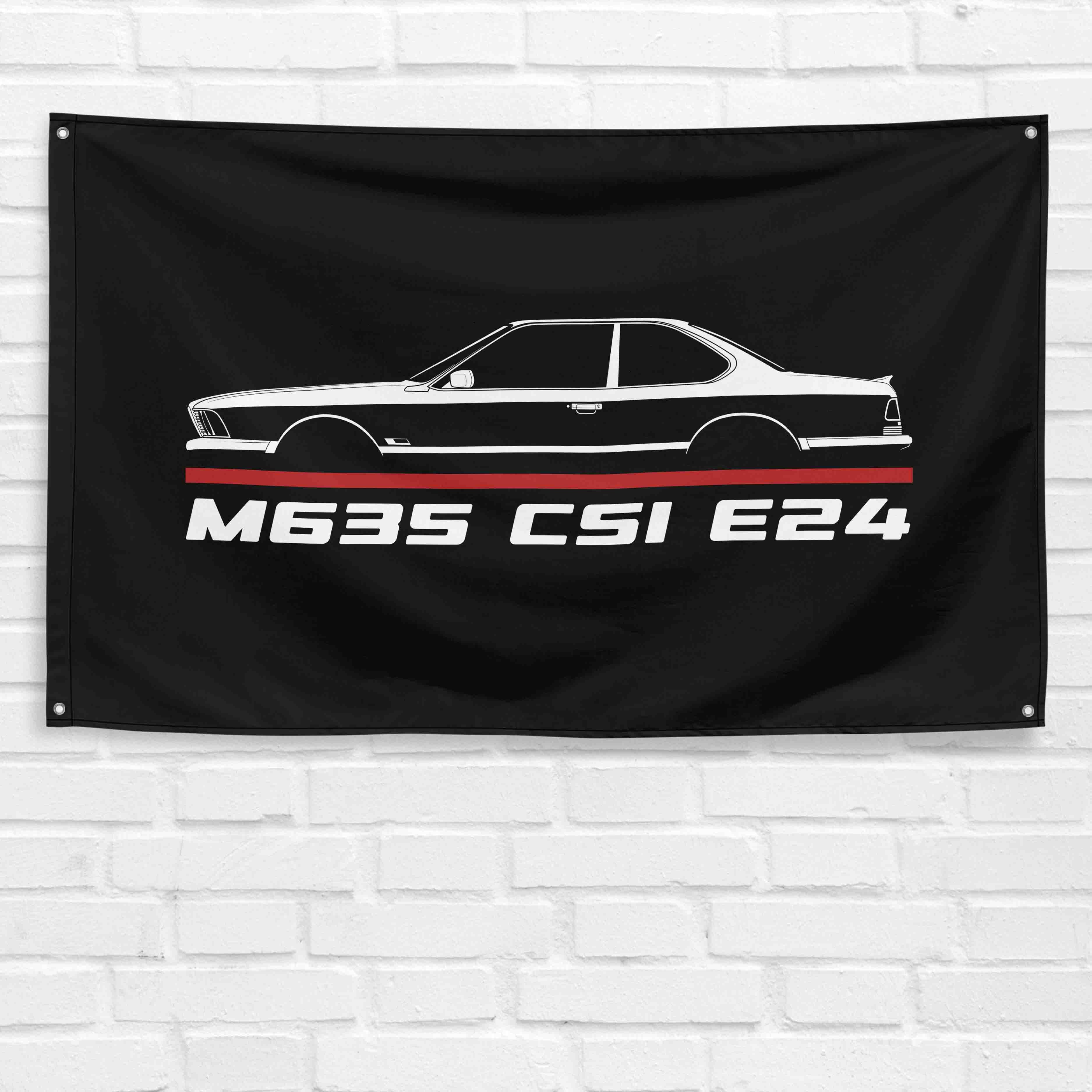 M635 CSi E24 1984-1989 3x5 ft Flag Garage Wall Decor Birthday Gift Banner