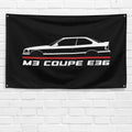 M3 Coupe E36 1992-1999 3x5 ft Flag Garage Wall Decor Birthday Gift Banner