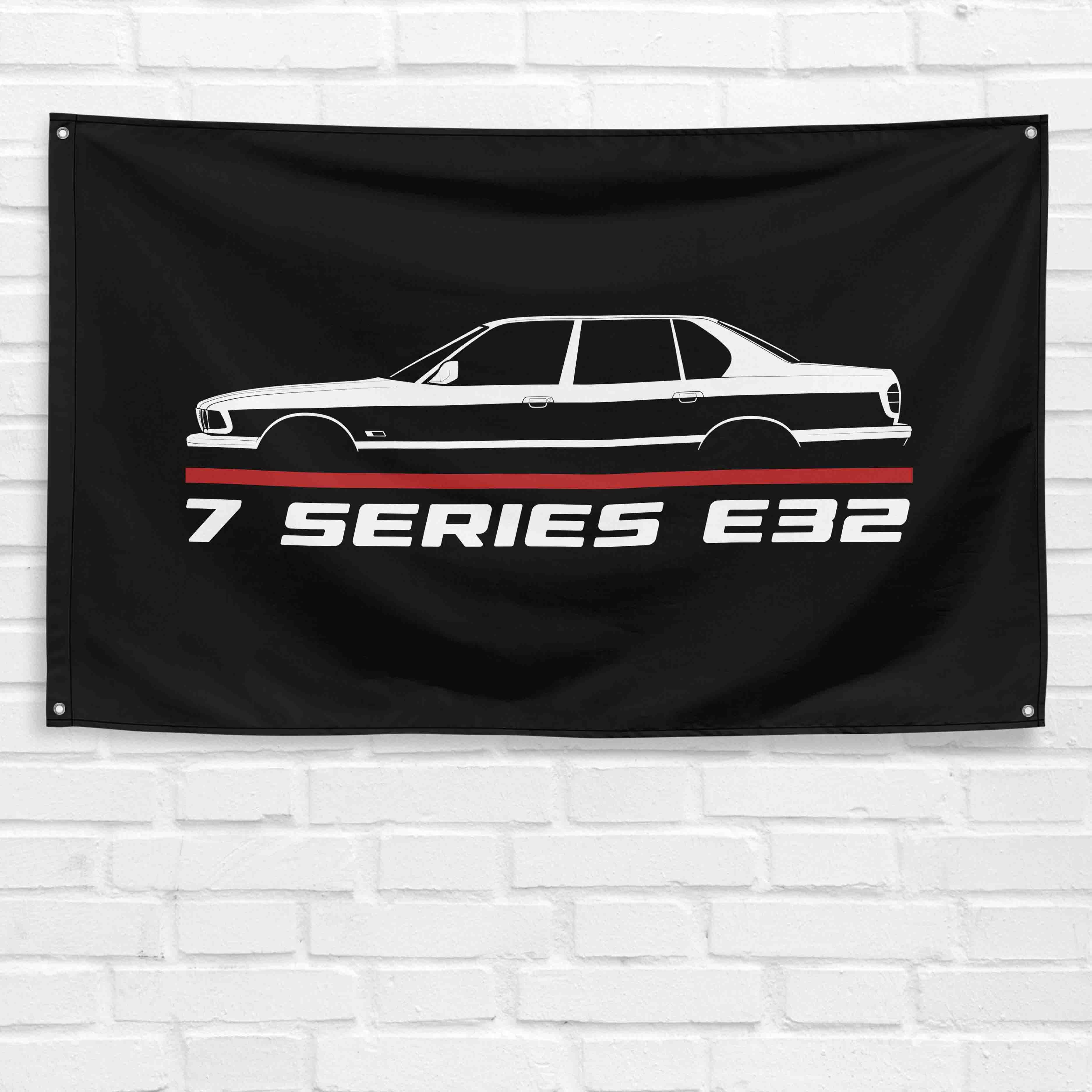 7 Series E32 1986-1994 3x5 ft Flag Garage Wall Decor Birthday Gift Banner
