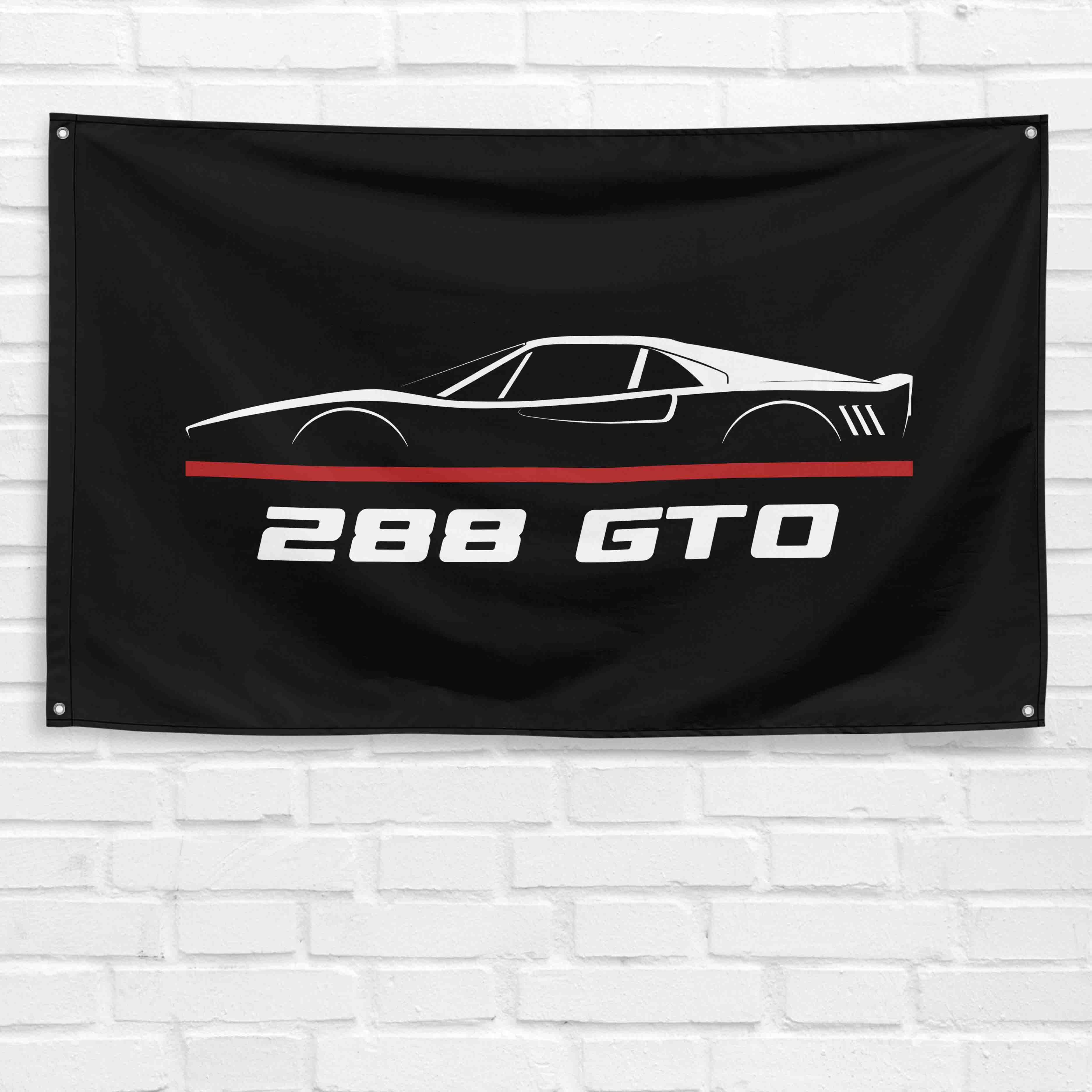 288 GTO 1984-1987 3x5 ft Flag Garage Wall Decor Birthday Gift Banner