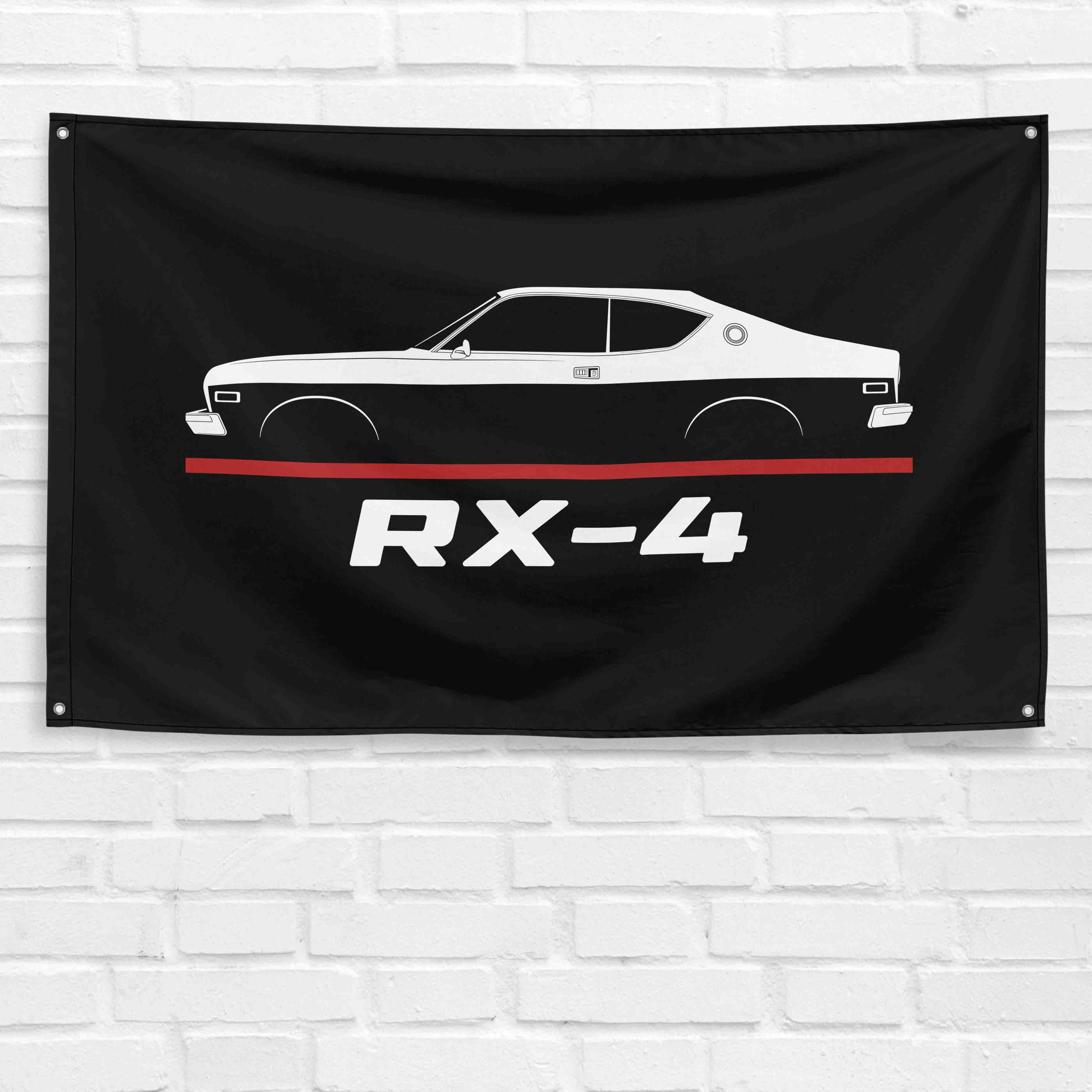 RX-4 1972-1979 3x5 ft Flag Garage Wall Decor Birthday Gift Banner